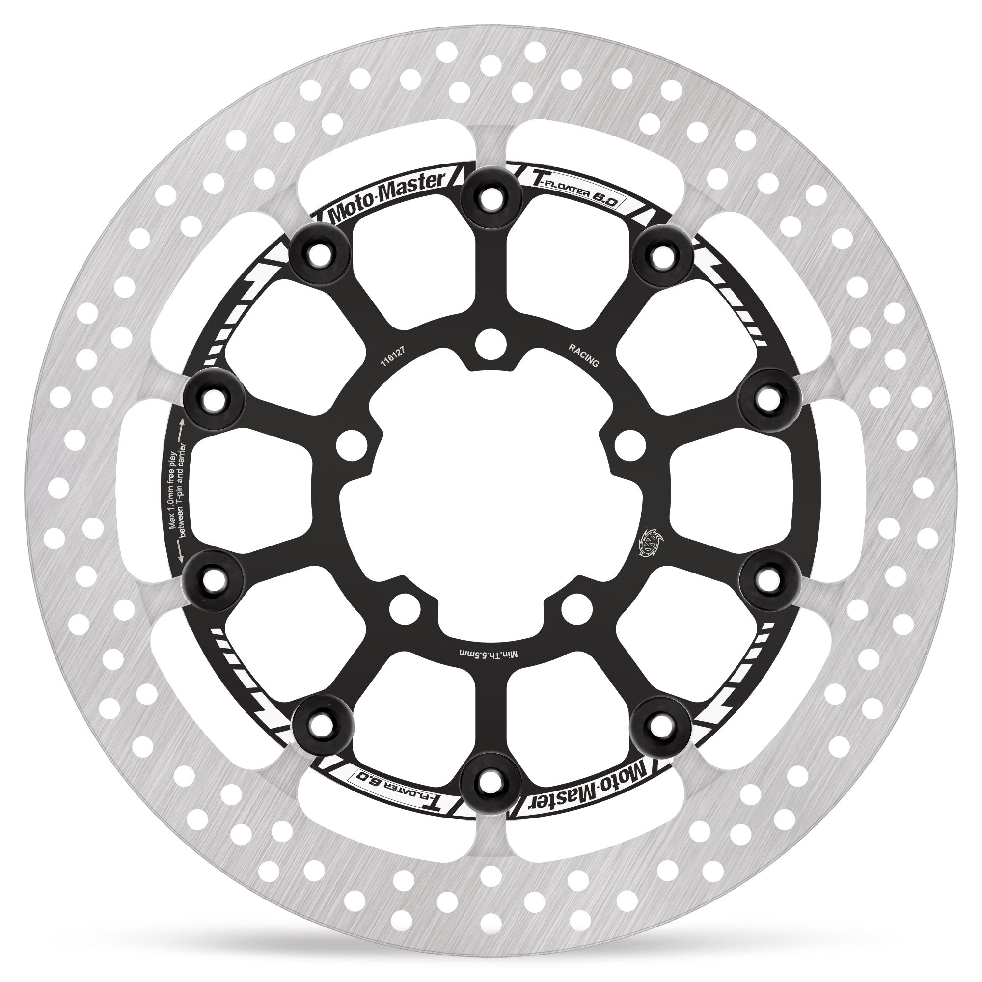 Moto-Master Bremsscheibe Halo T-Floater Racing - 6,0 mm