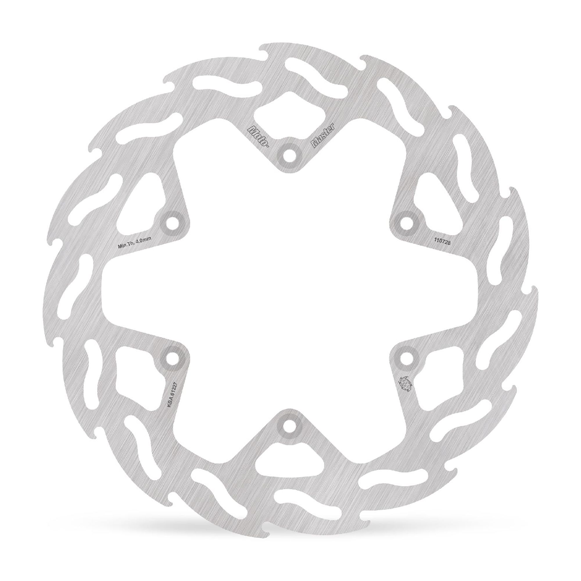 Moto-Master Bremsscheibe Flame hinten starr Factory 4,4mm mit ABE