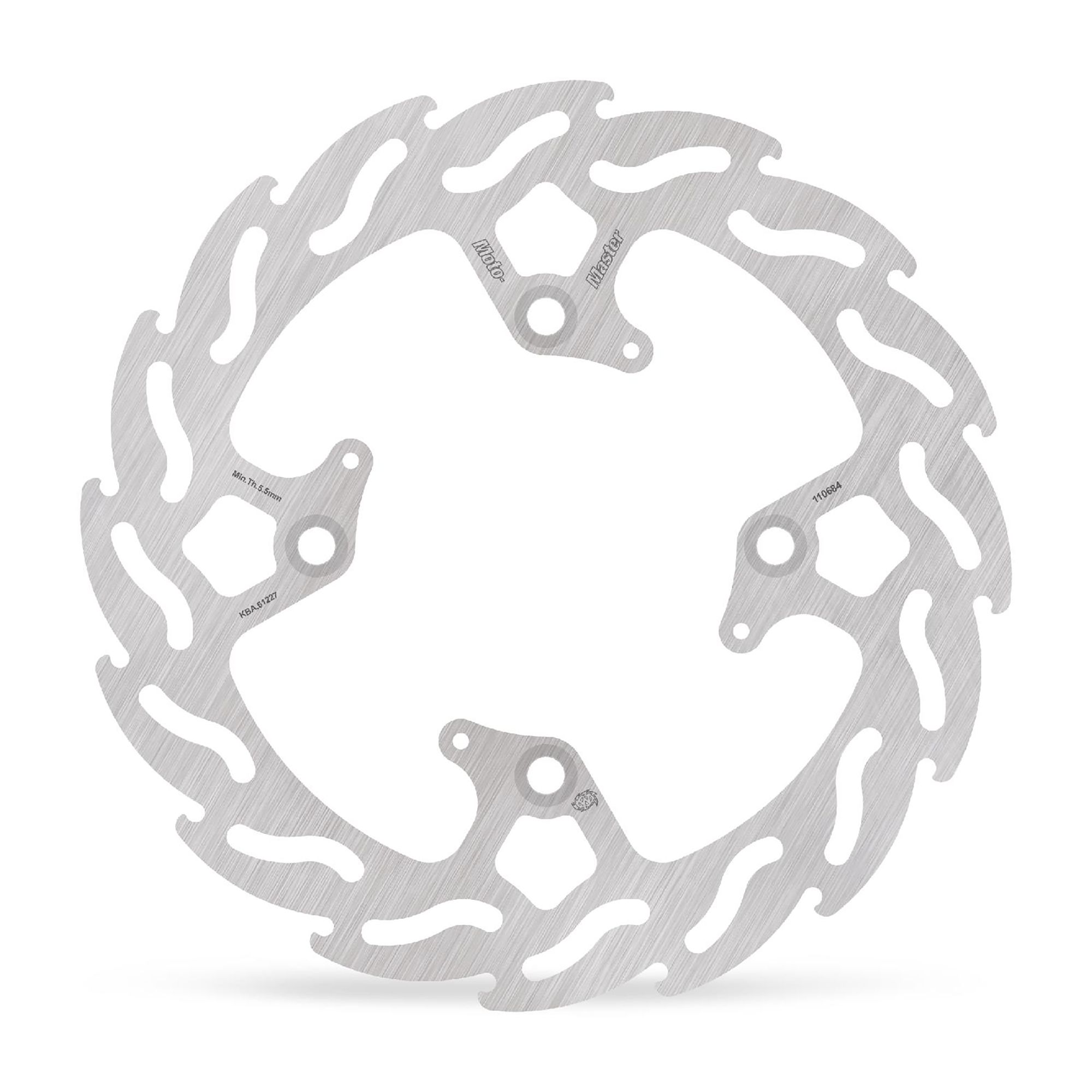 Moto-Master Bremsscheibe Flame hinten starr mit ABE