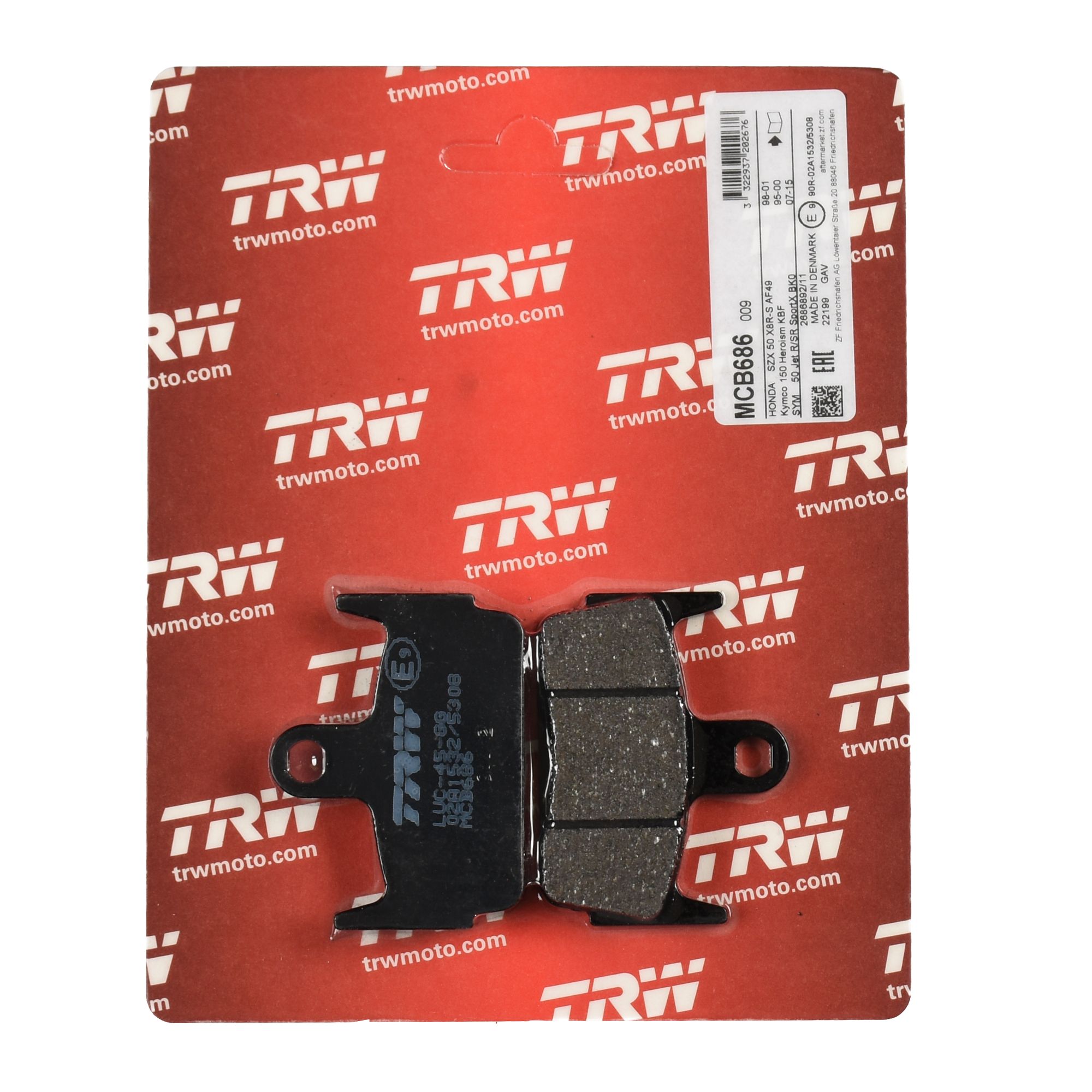 TRW Bremsbelag organisch