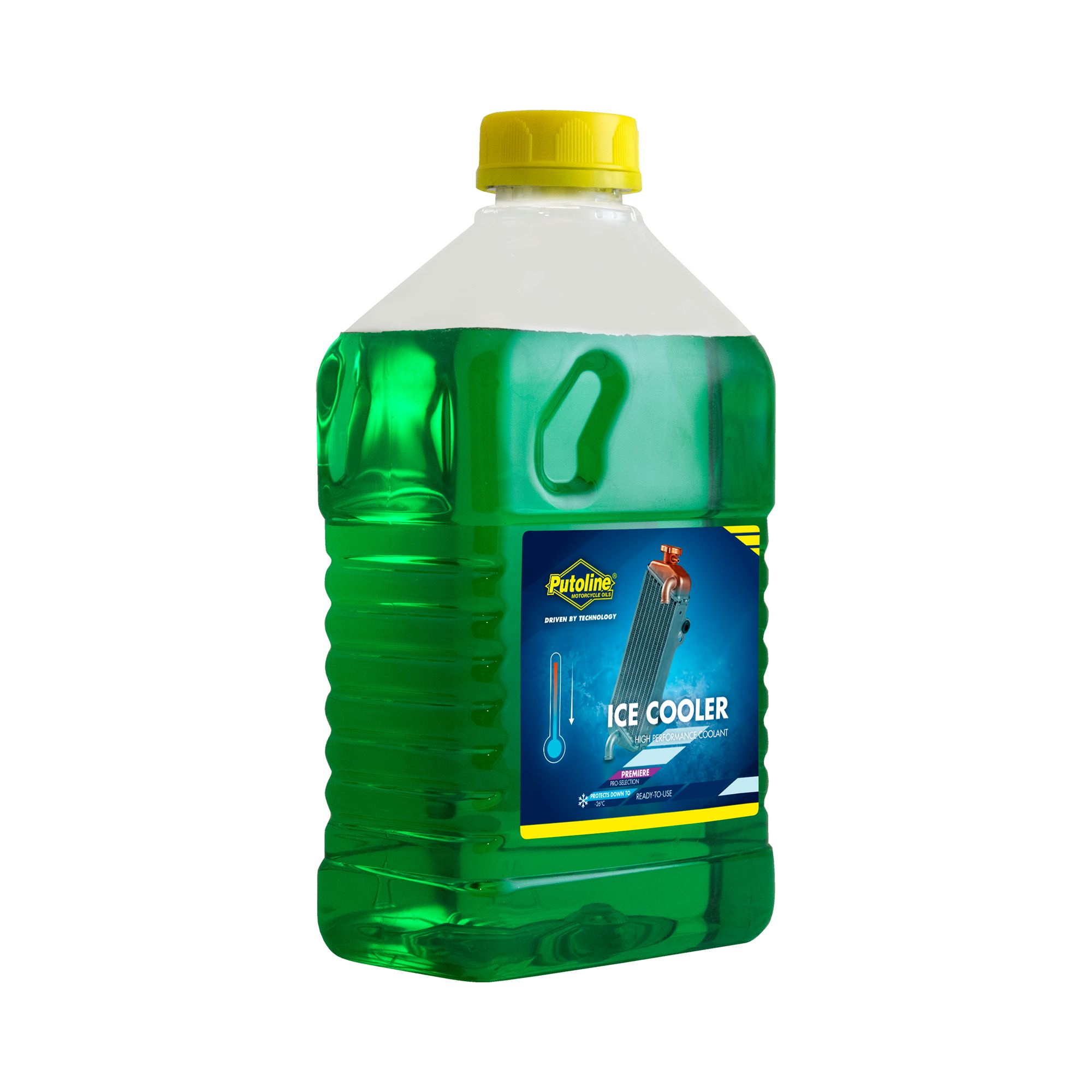 Putoline Kühlflüssigkeit IceCool 2 Liter / bis -26 Grad / grün