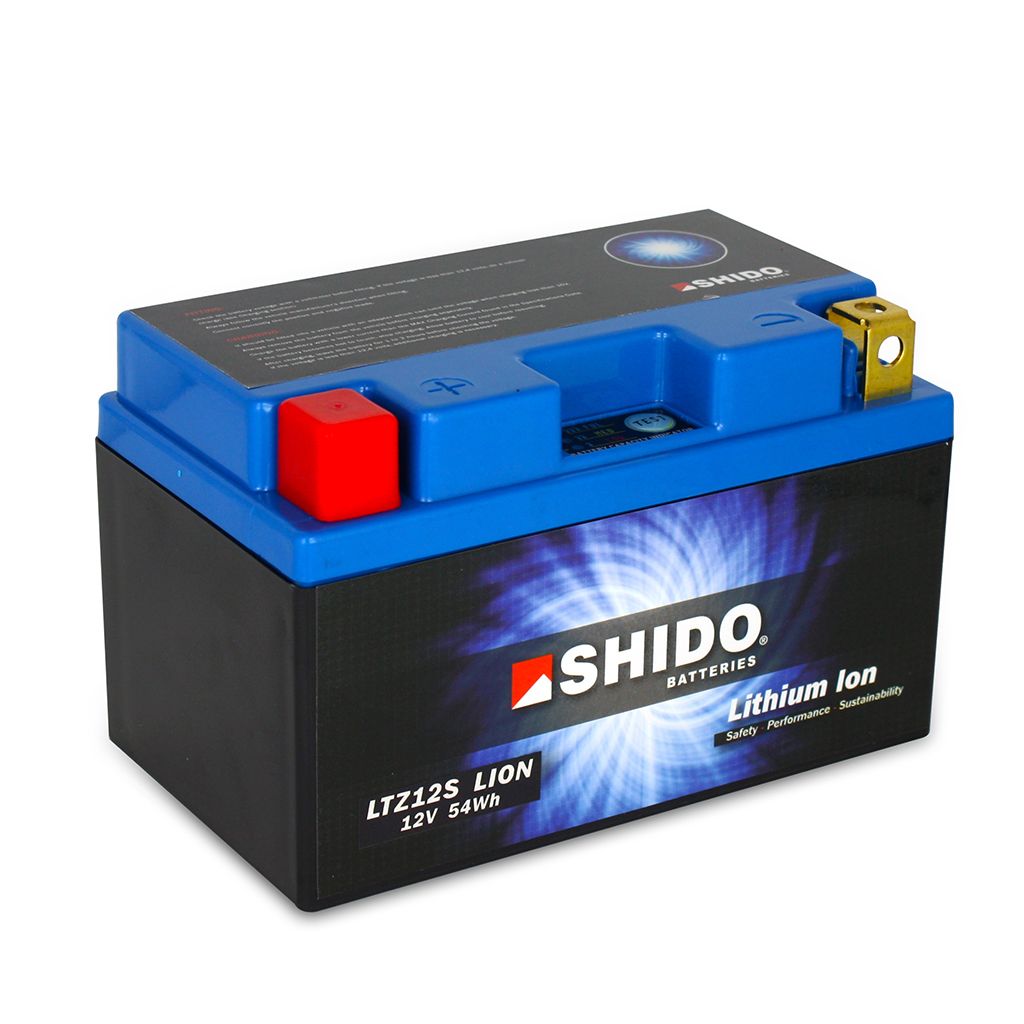 Shido Batterie 12V 4,5AH11AH YTZ12S Lithium-Ionen
