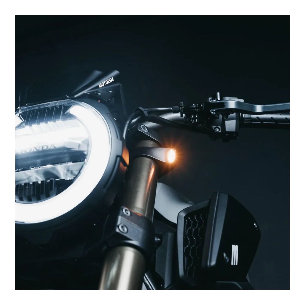 MOTOISM LED Blinker als Gabelschelle 1Paar