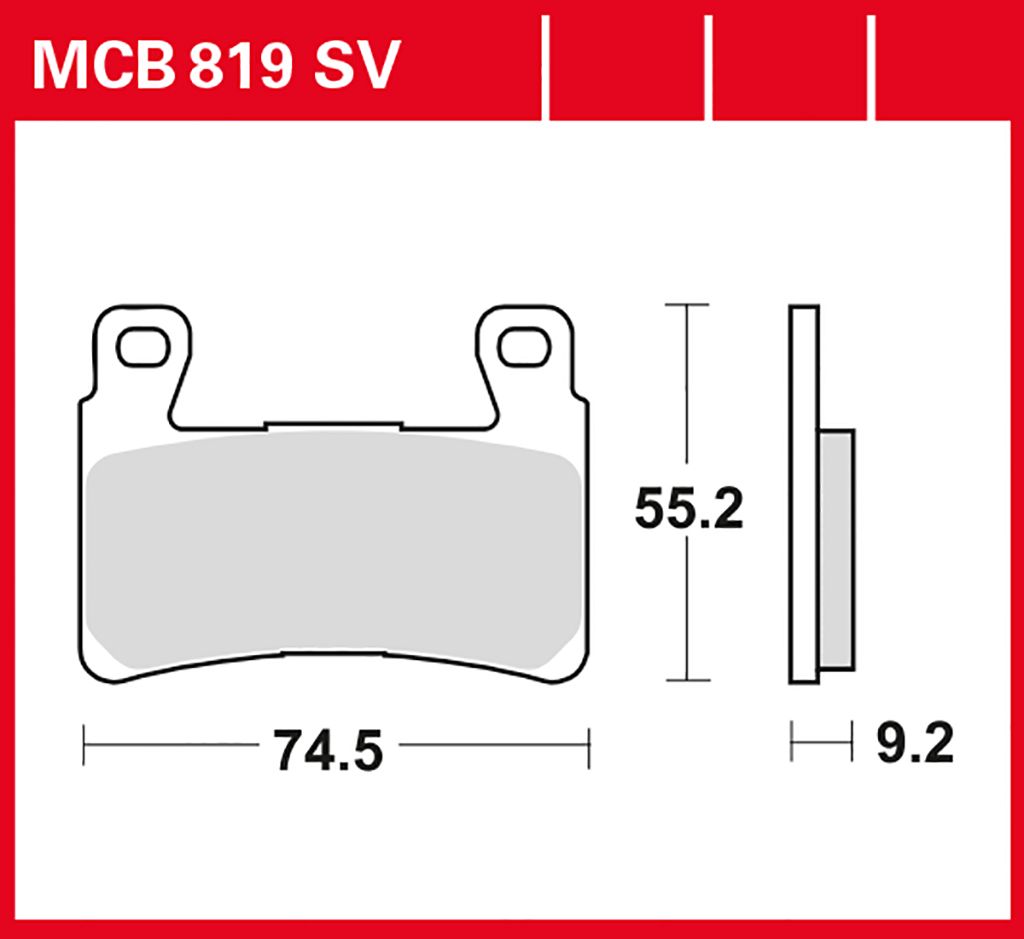 TRW Bremsbelag Performance Comfort