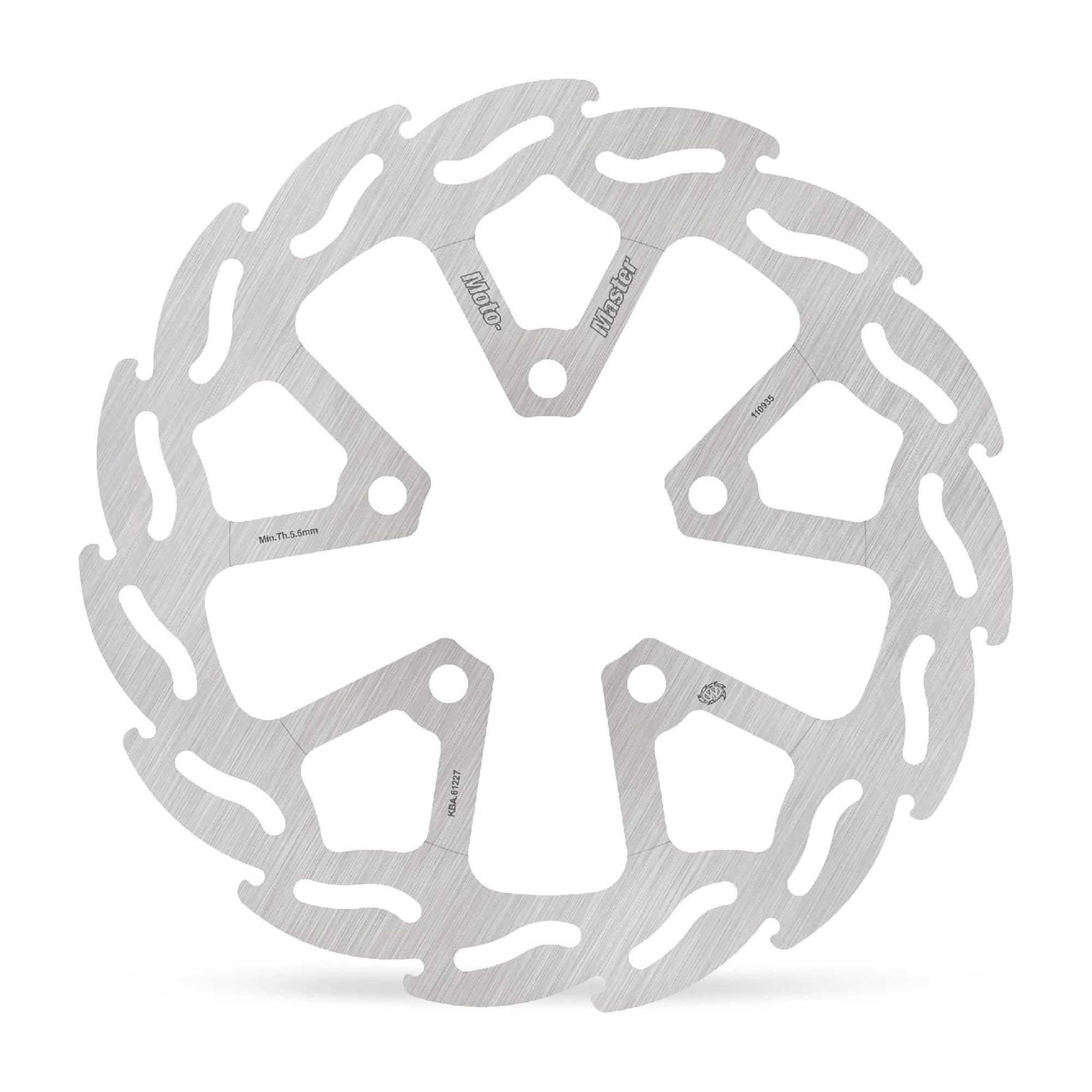 Moto-Master Bremsscheibe Flame hinten starr