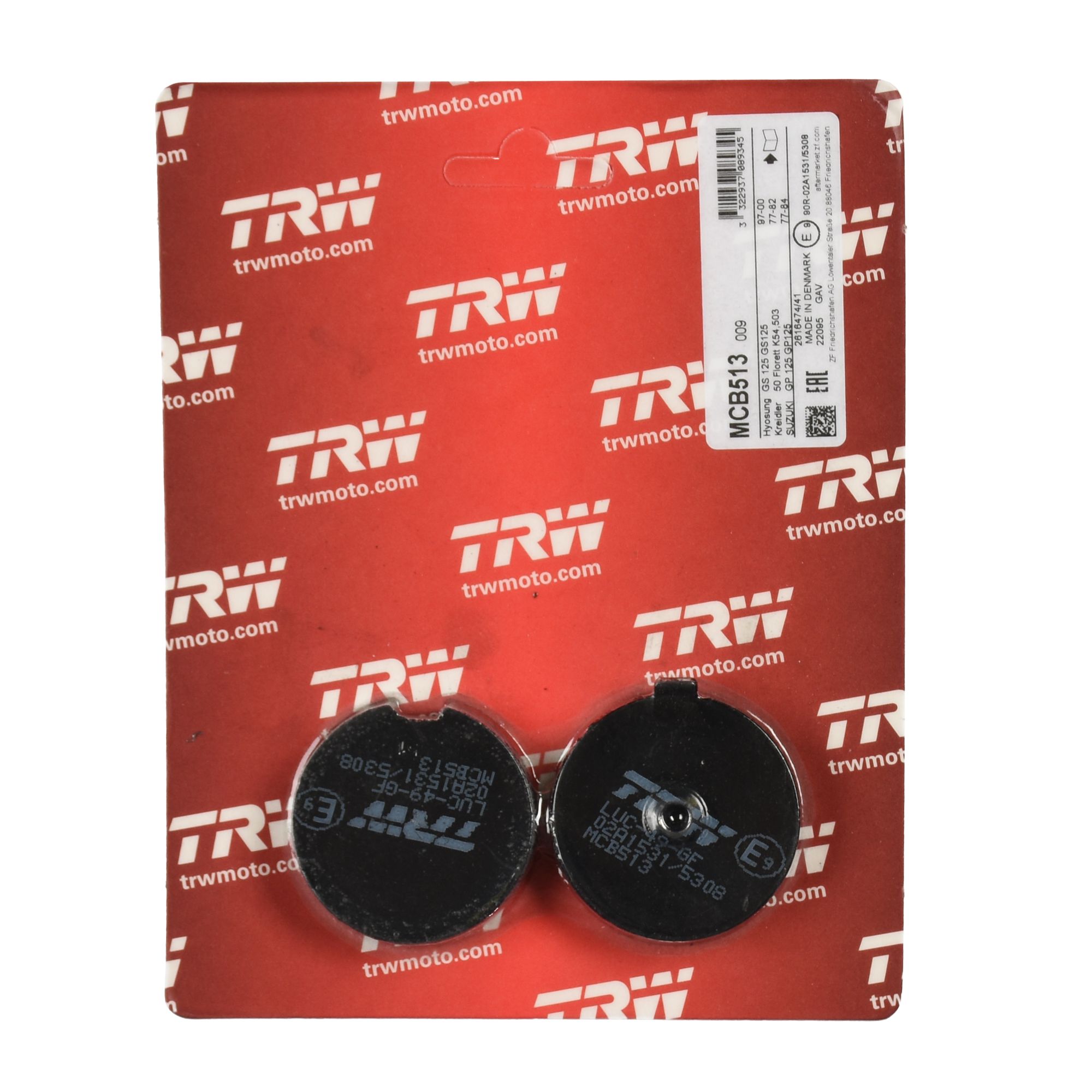 TRW Bremsbelag organisch