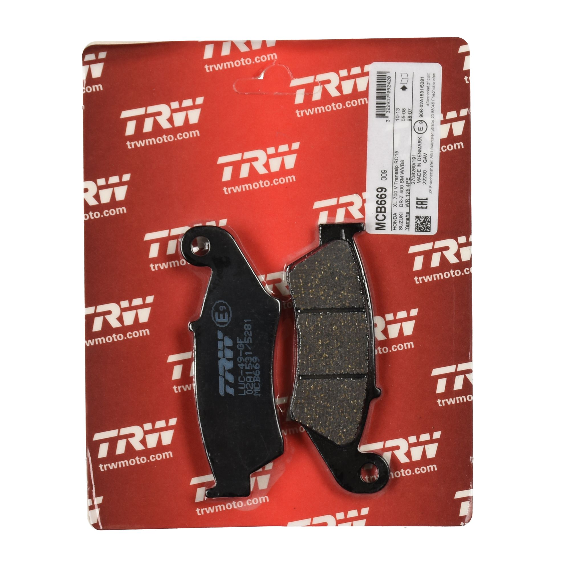 TRW Bremsbelag organisch