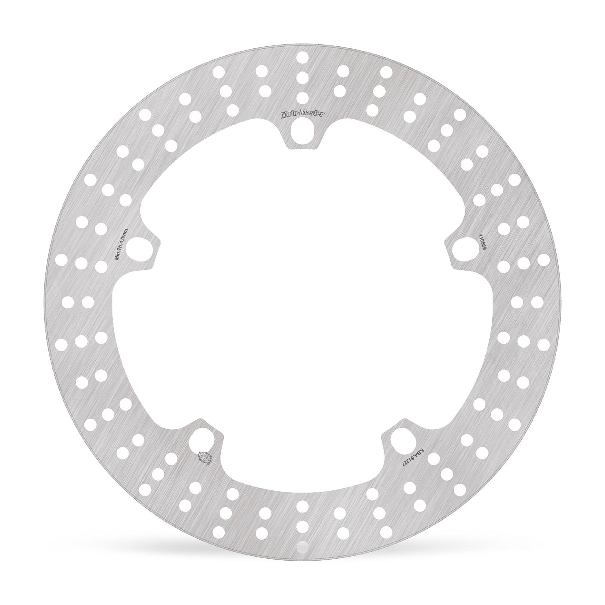 Moto-Master Bremsscheibe Halo vorn starr mit ABE