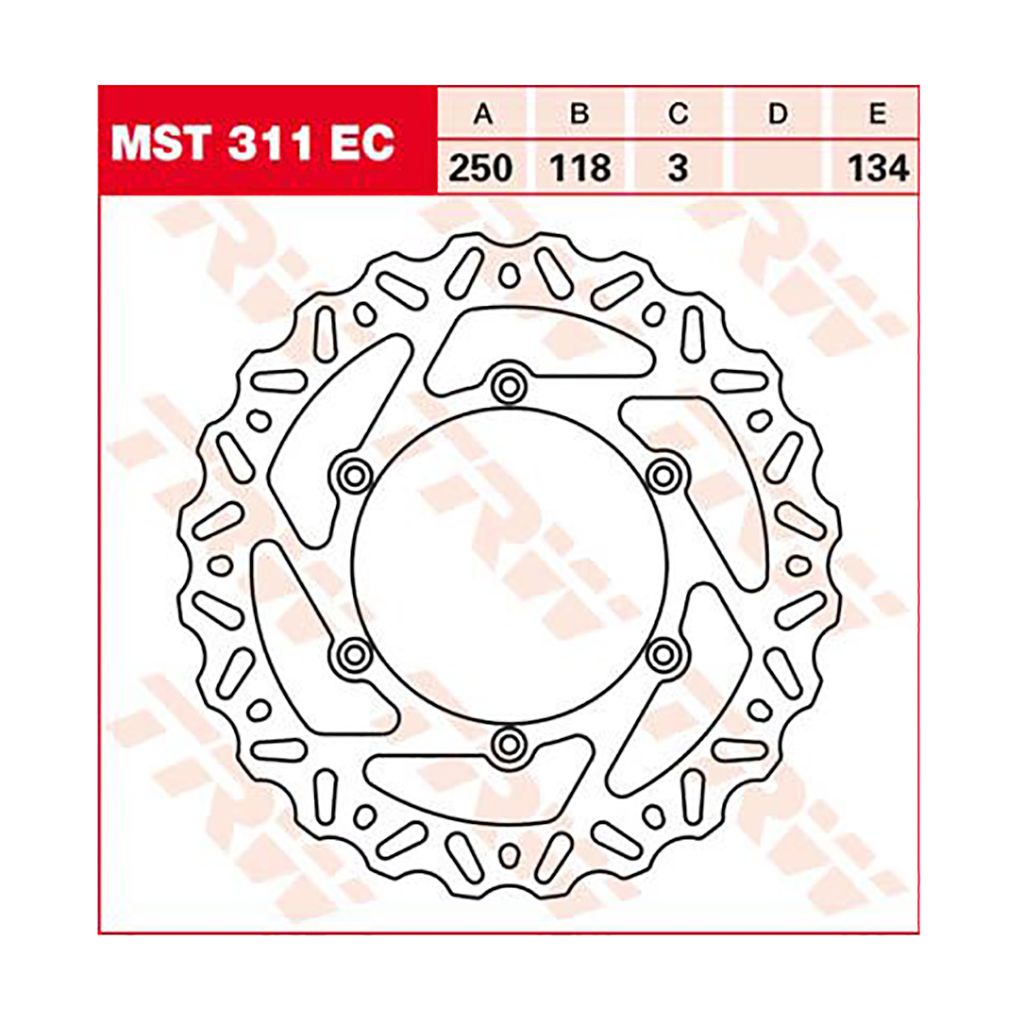 TRW Bremsscheibe Eco Offroad