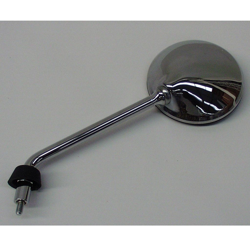 V Parts Spiegel links chrom rund