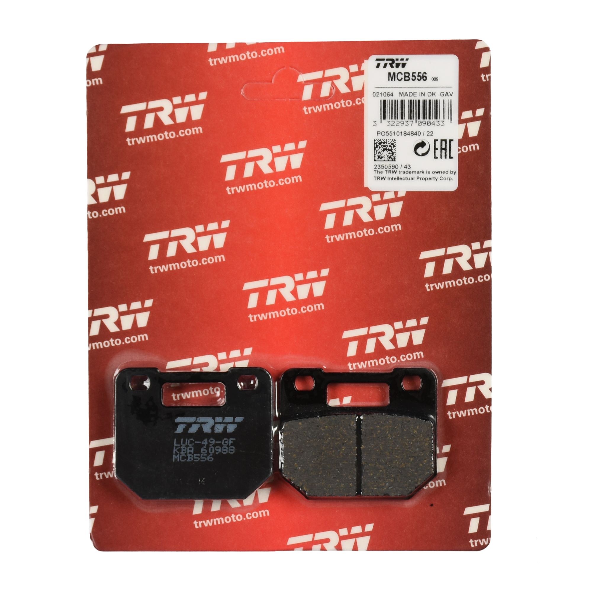 TRW Bremsbelag organisch