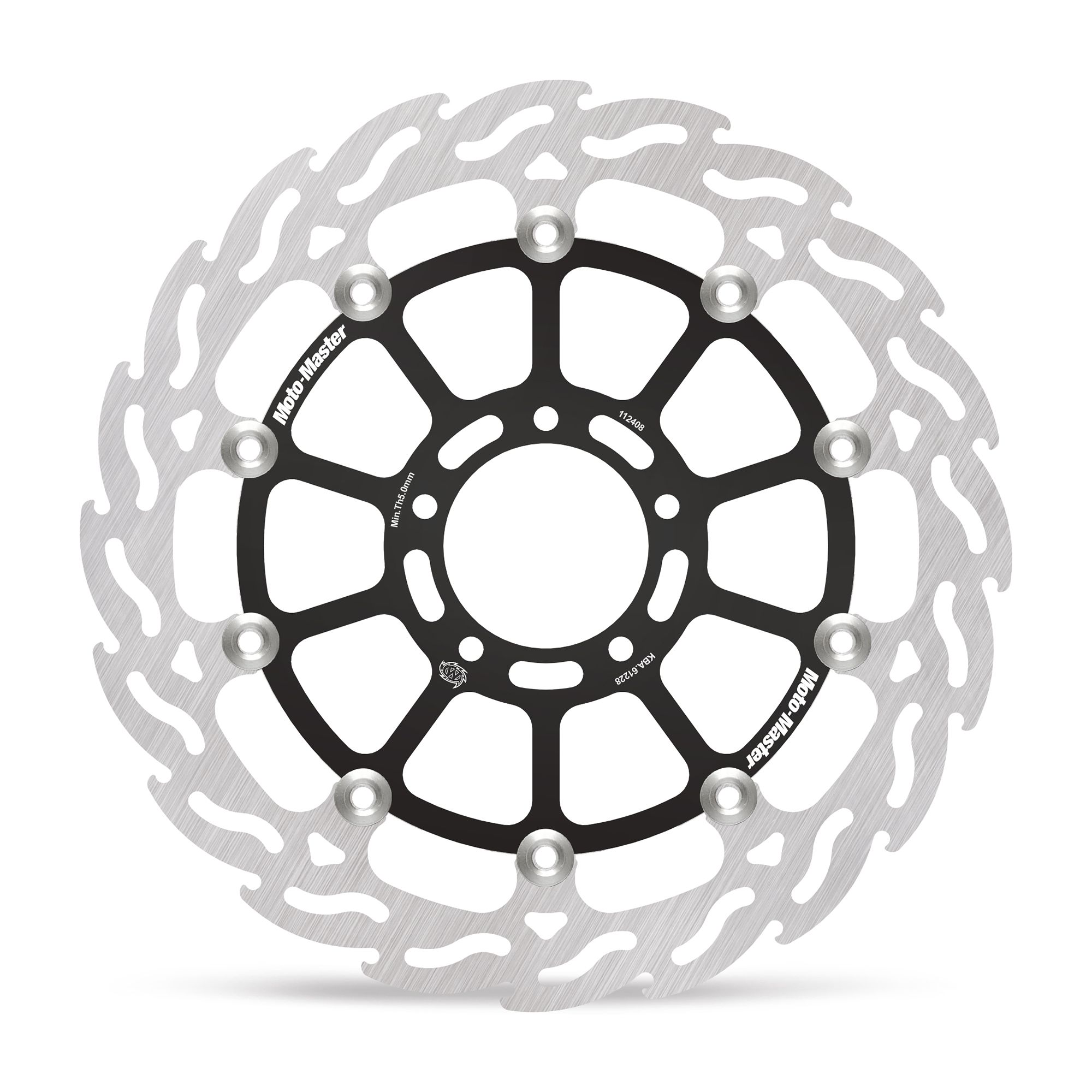 Moto-Master Bremsscheibe Racing Flame vorne links schwimmend 5,5mm