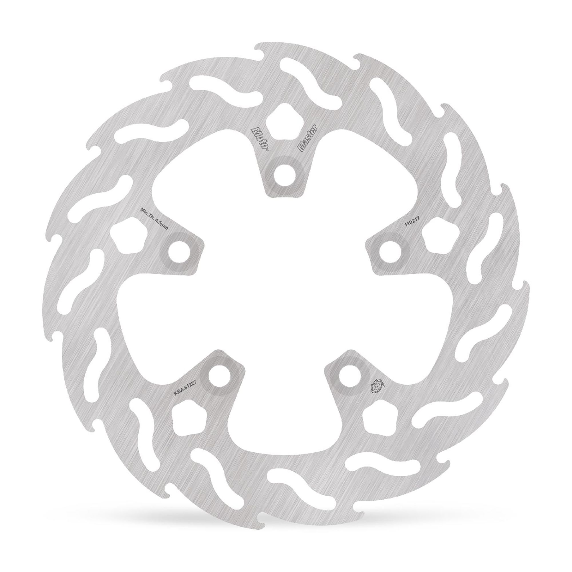 Moto-Master Bremsscheibe Flame hinten starr mit ABE