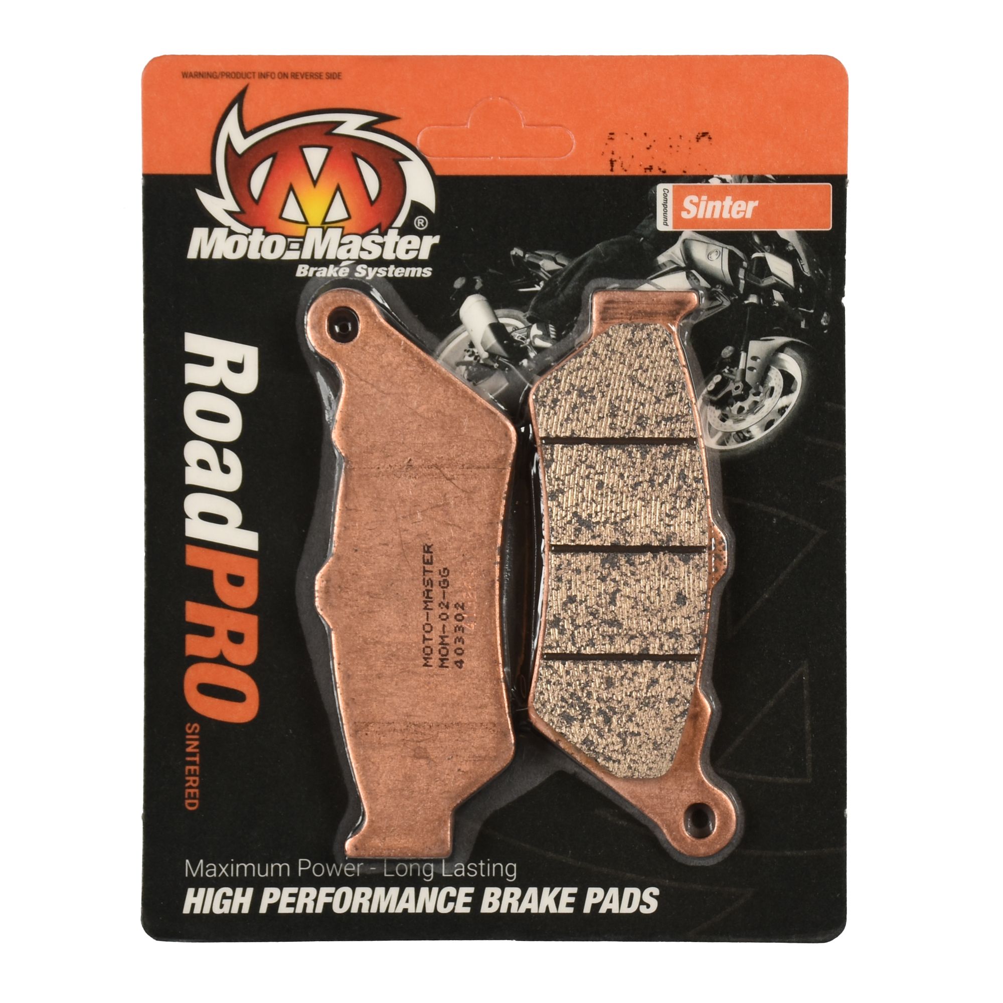 Moto-Master Bremsbelag RoadPRO Sinter hinten