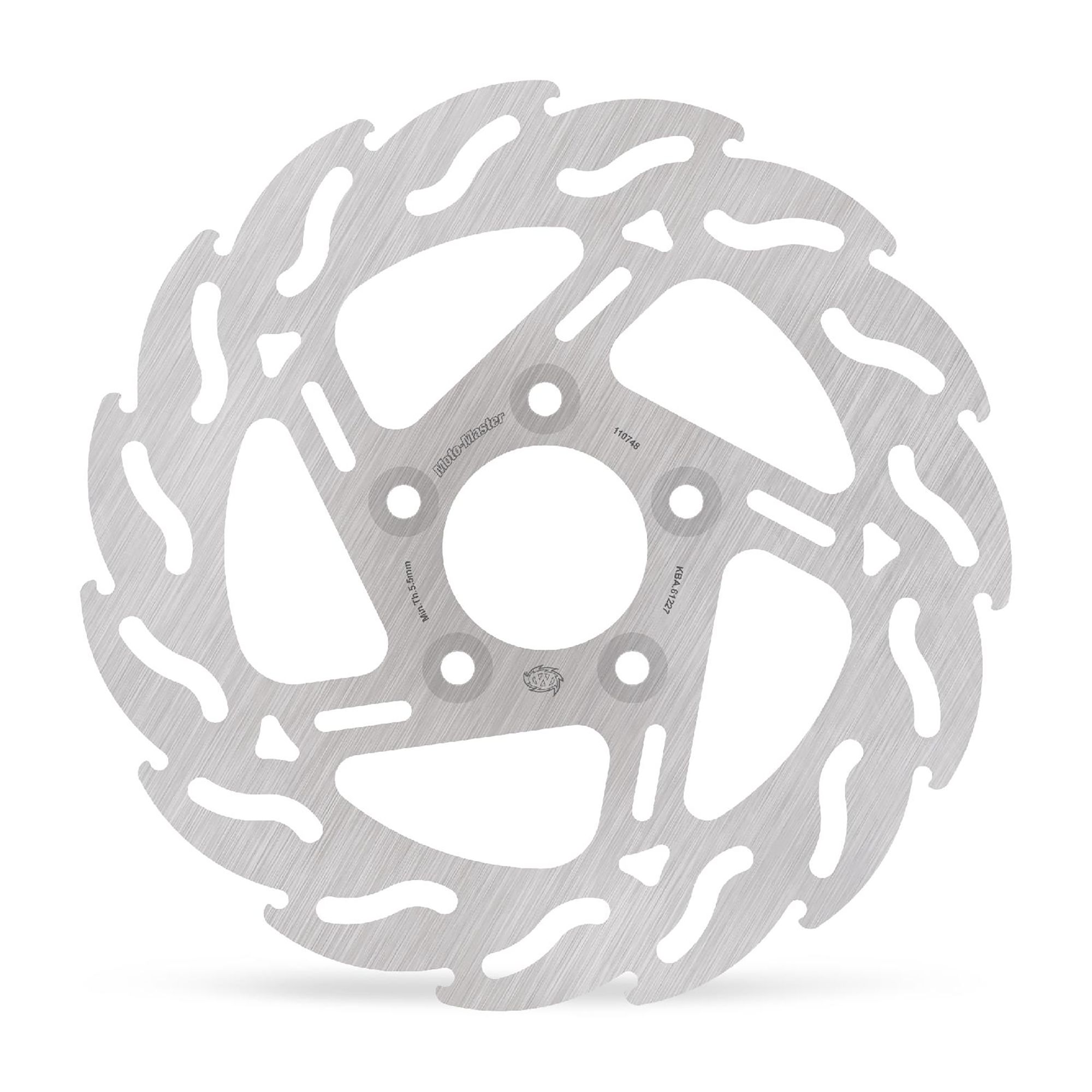 Moto-Master Bremsscheibe Flame hinten links starr mit ABE