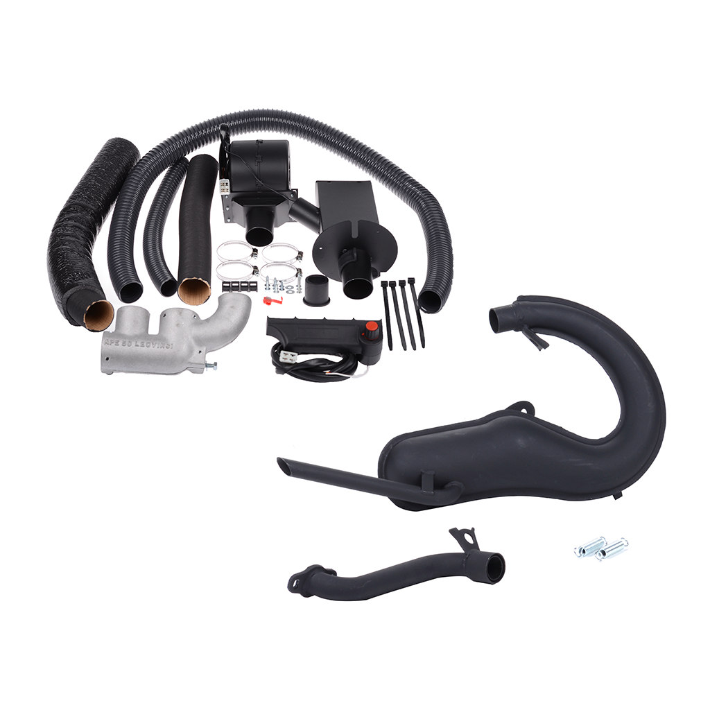 KMP italiana Heizungsset mit LeoVince Auspuff