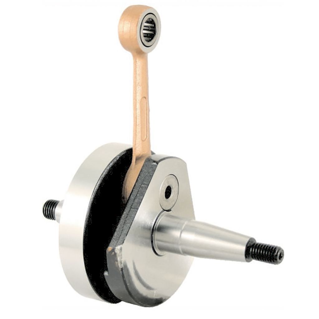 ScooterLibre Kurbelwell 50ccm 2-Takt Standard Limaseite Mutter M10 mit19mm Konus