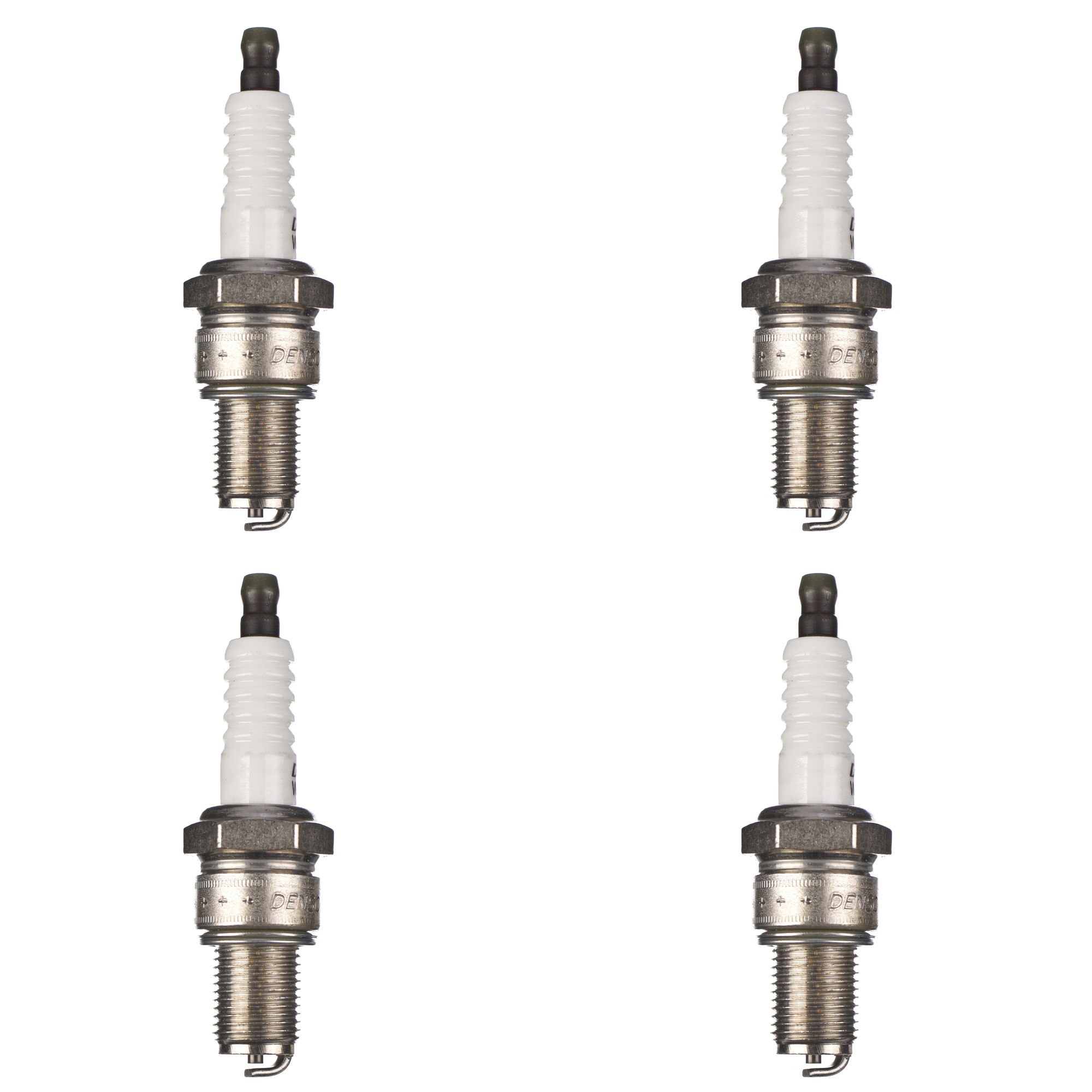 DENSO Zündkerze W24ESR m. fester Mutter 4er Set