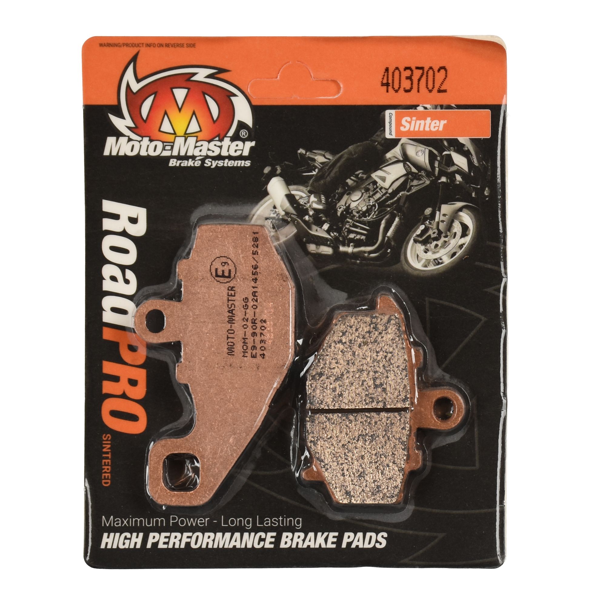 Moto-Master Bremsbelag RoadPRO Sinter hinten