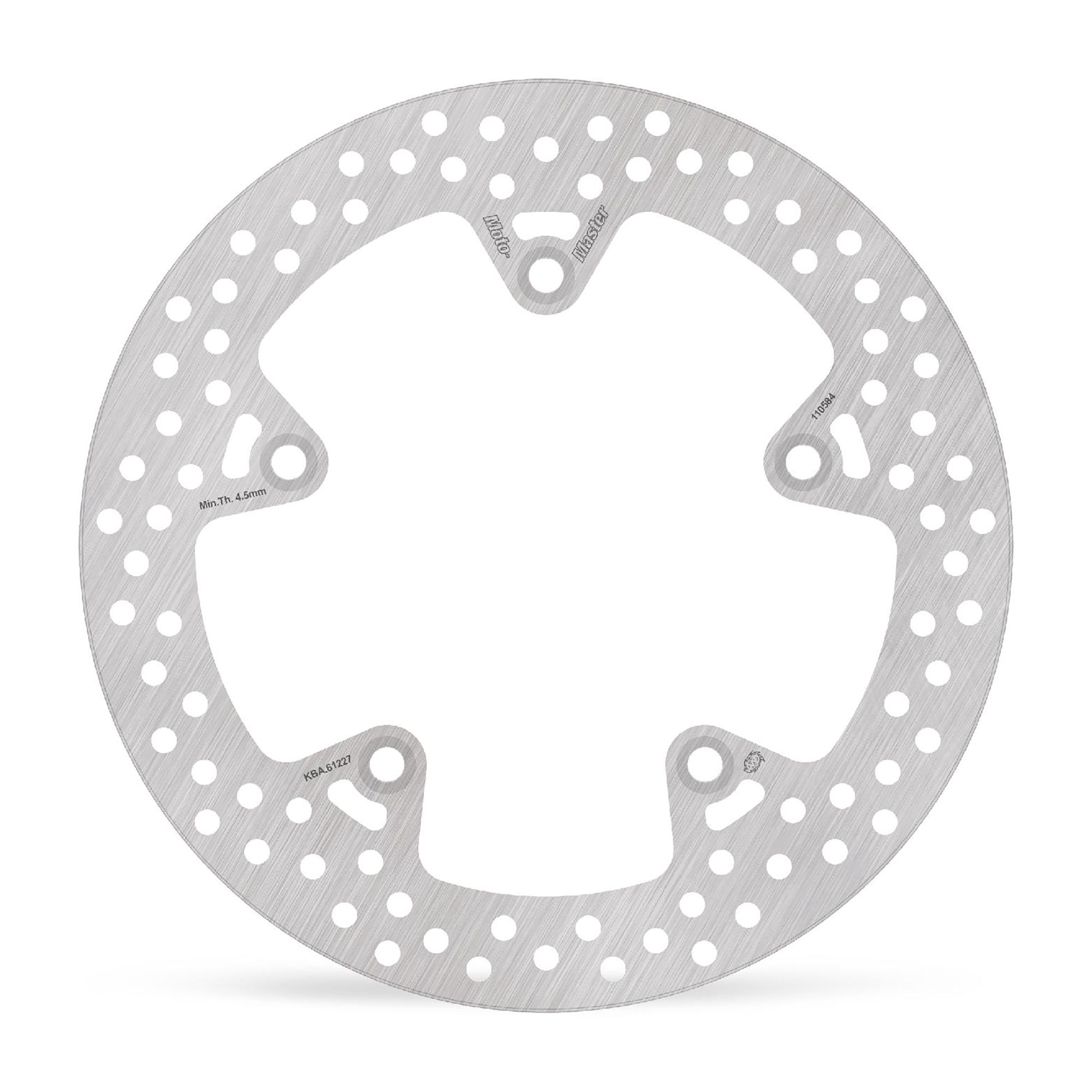 Moto-Master Bremsscheibe Halo hinten starr mit ABE