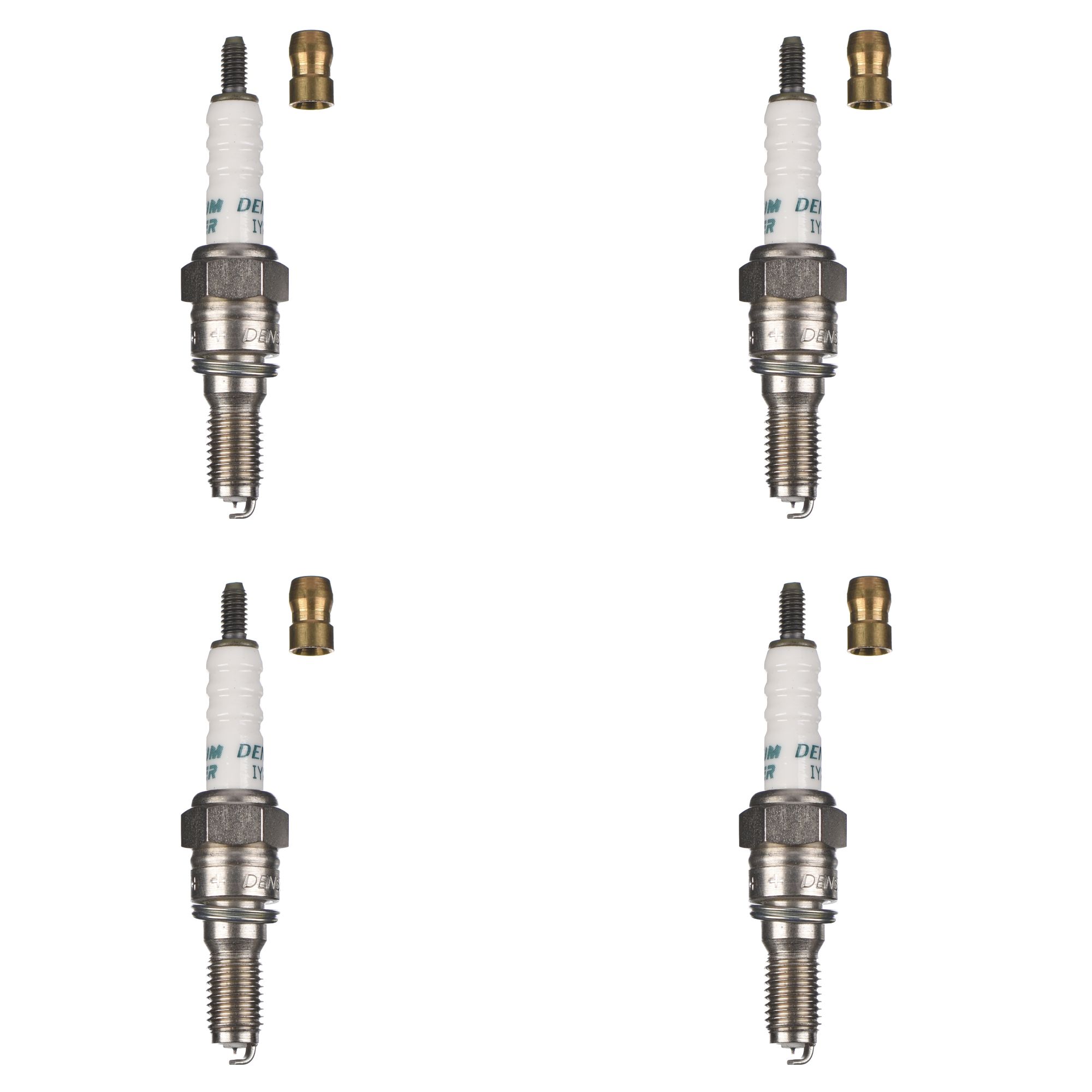 DENSO Zündkerze IY24 Iridium 4er Set