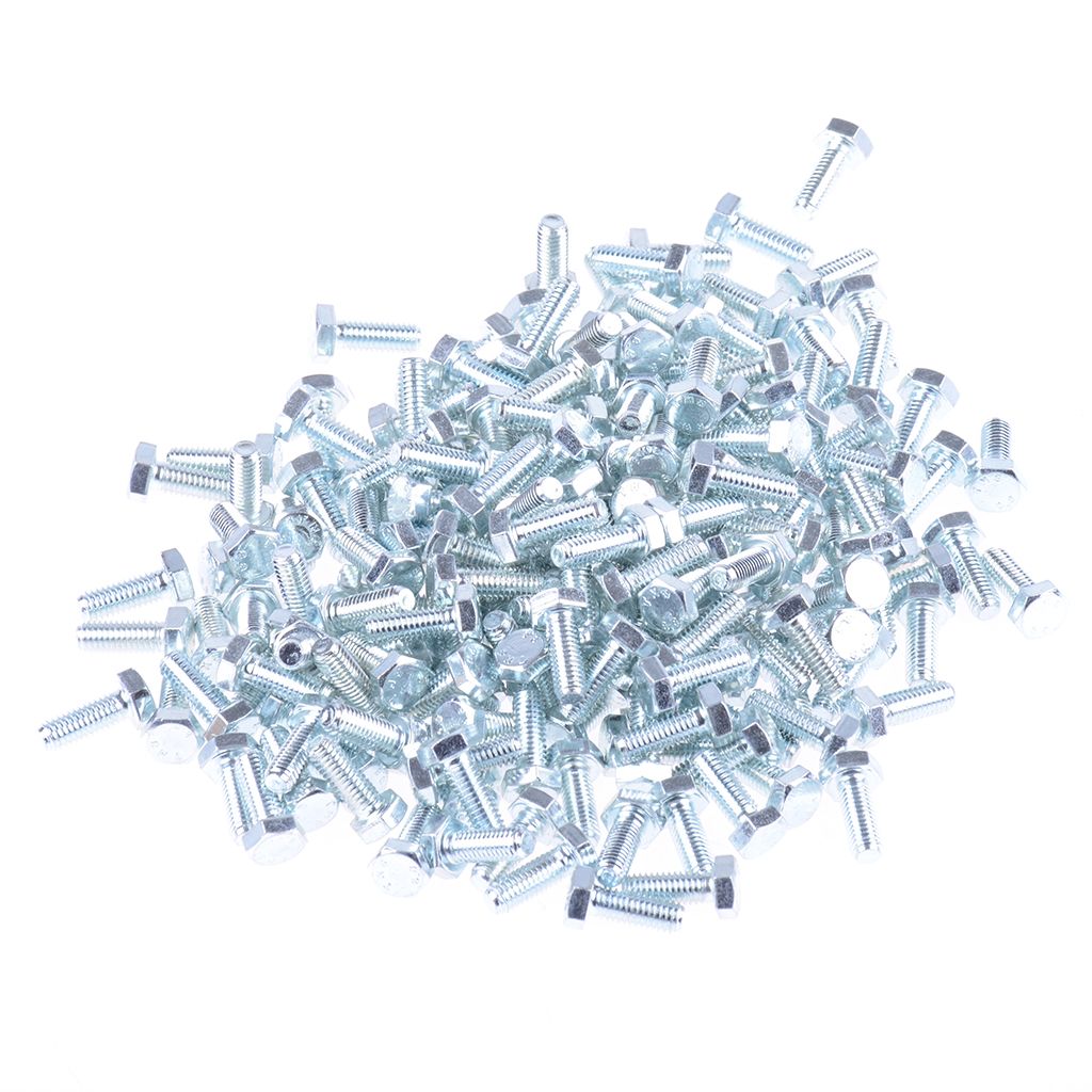 MotoLibre Schraube M6 16mm sechskant 200er Set