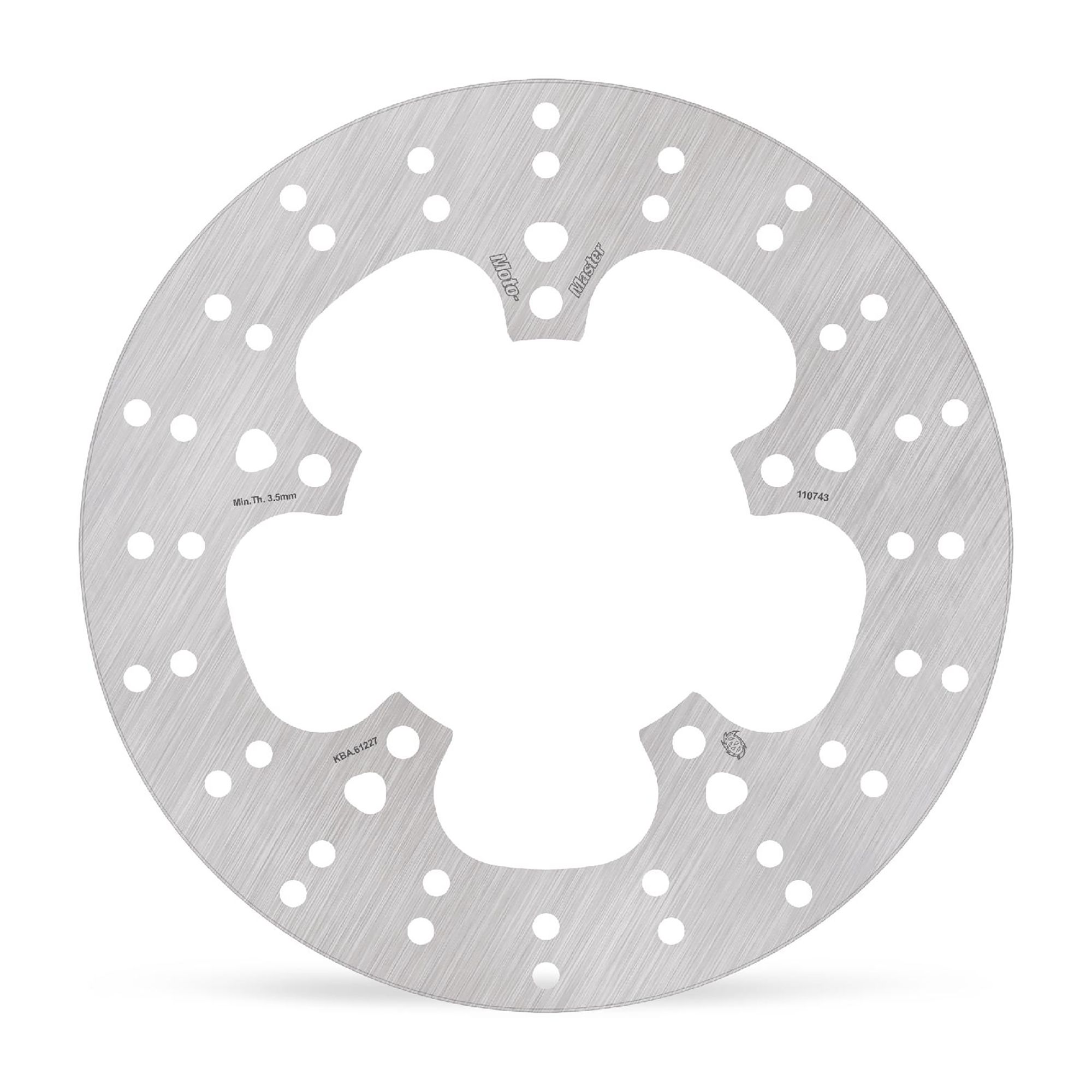 Moto-Master Bremsscheibe Halo hinten