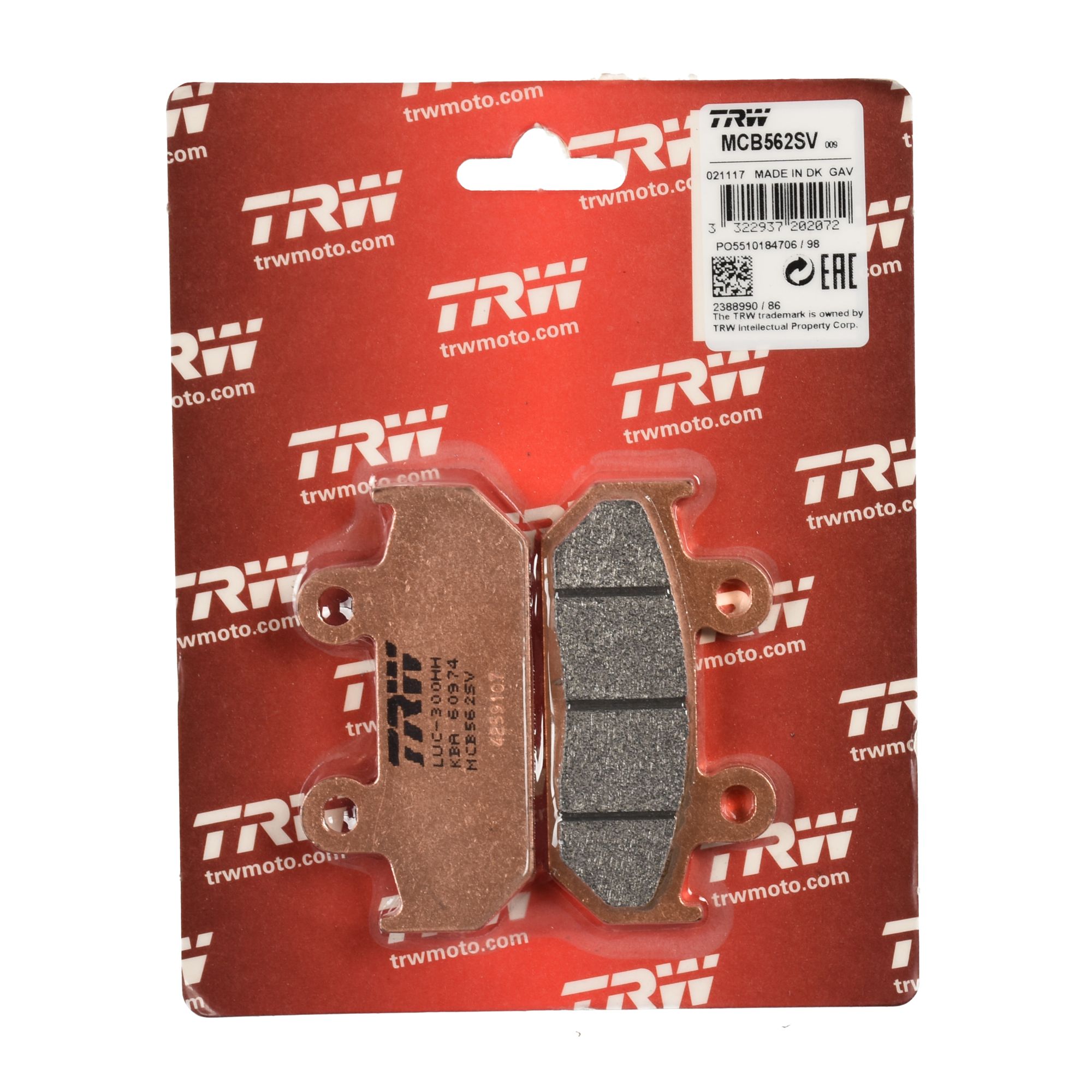 TRW Bremsbelag Sinter Street