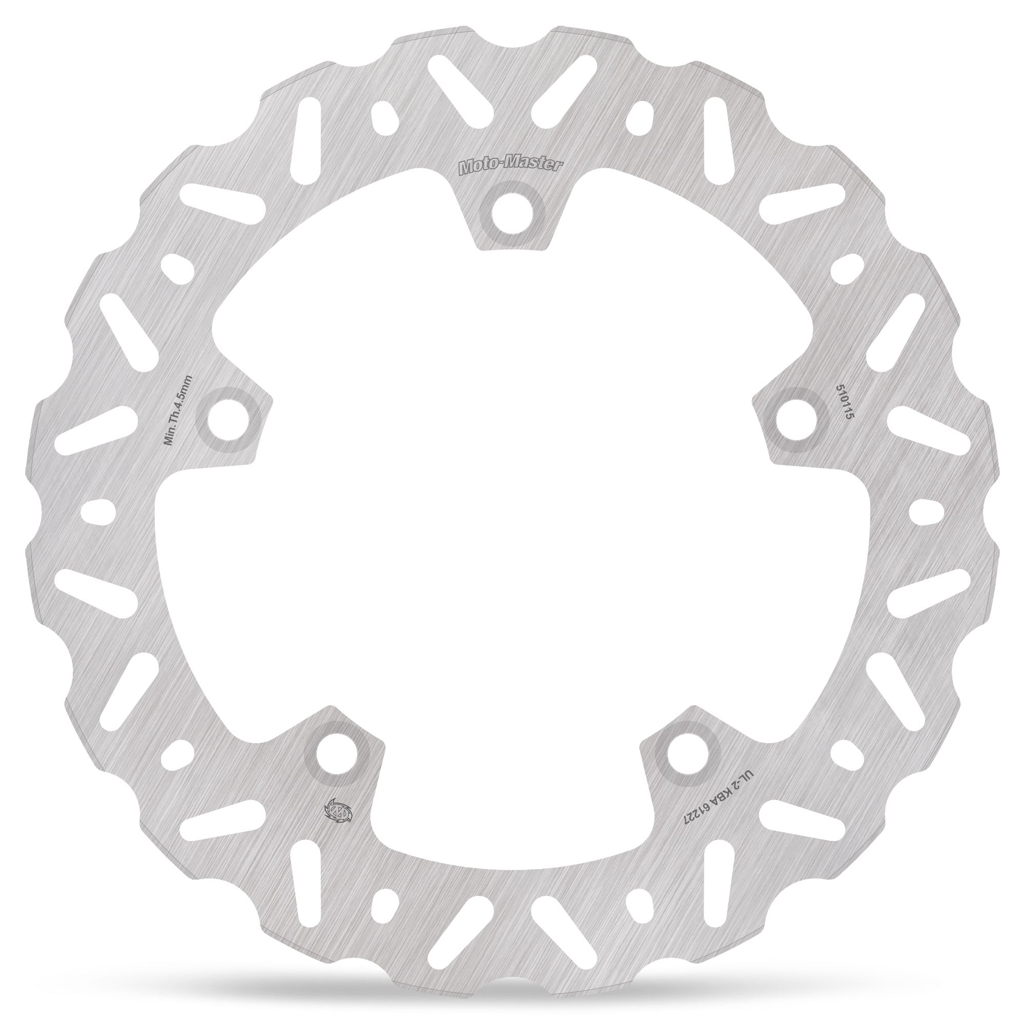 Moto-Master Bremsscheibe Nitro Road hinten starr mit ABE