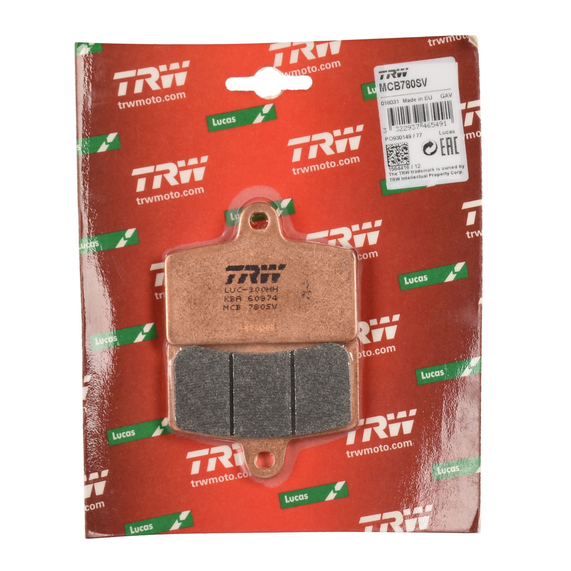 TRW Bremsbelag Sinter Street