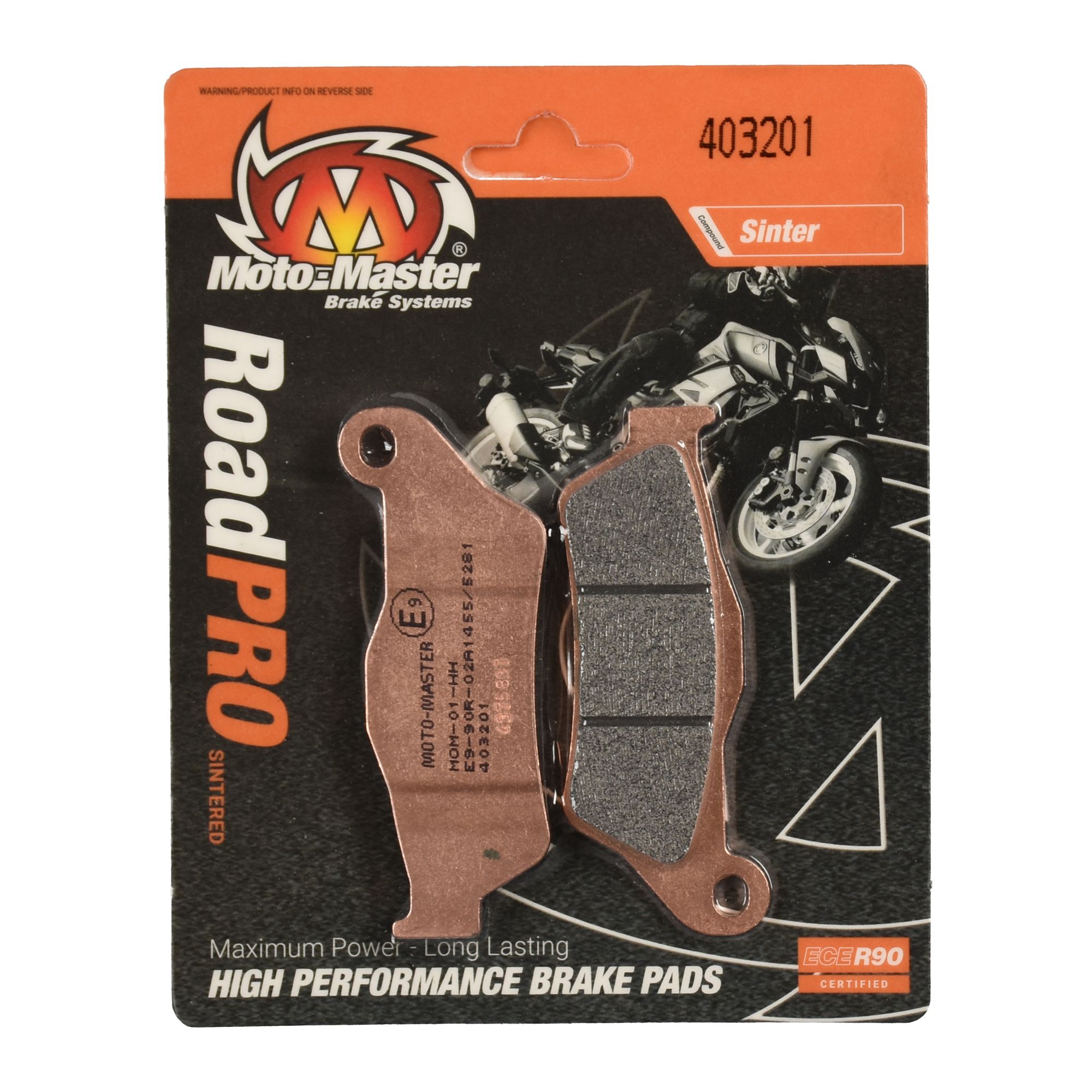 Moto-Master Bremsbelag RoadPRO Sinter vorn