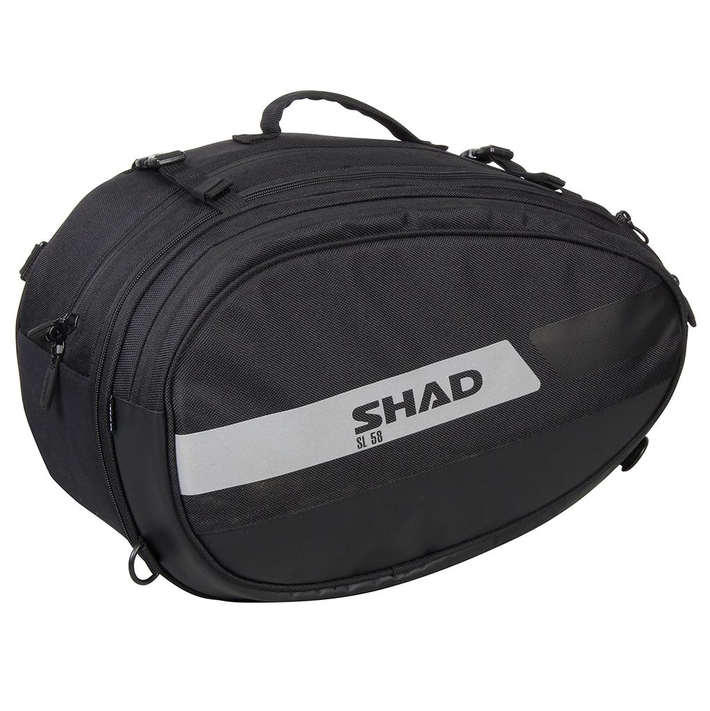 SHAD Satteltasche SL58 Maße: 18-21x47x29cm ca. 46-58 Liter