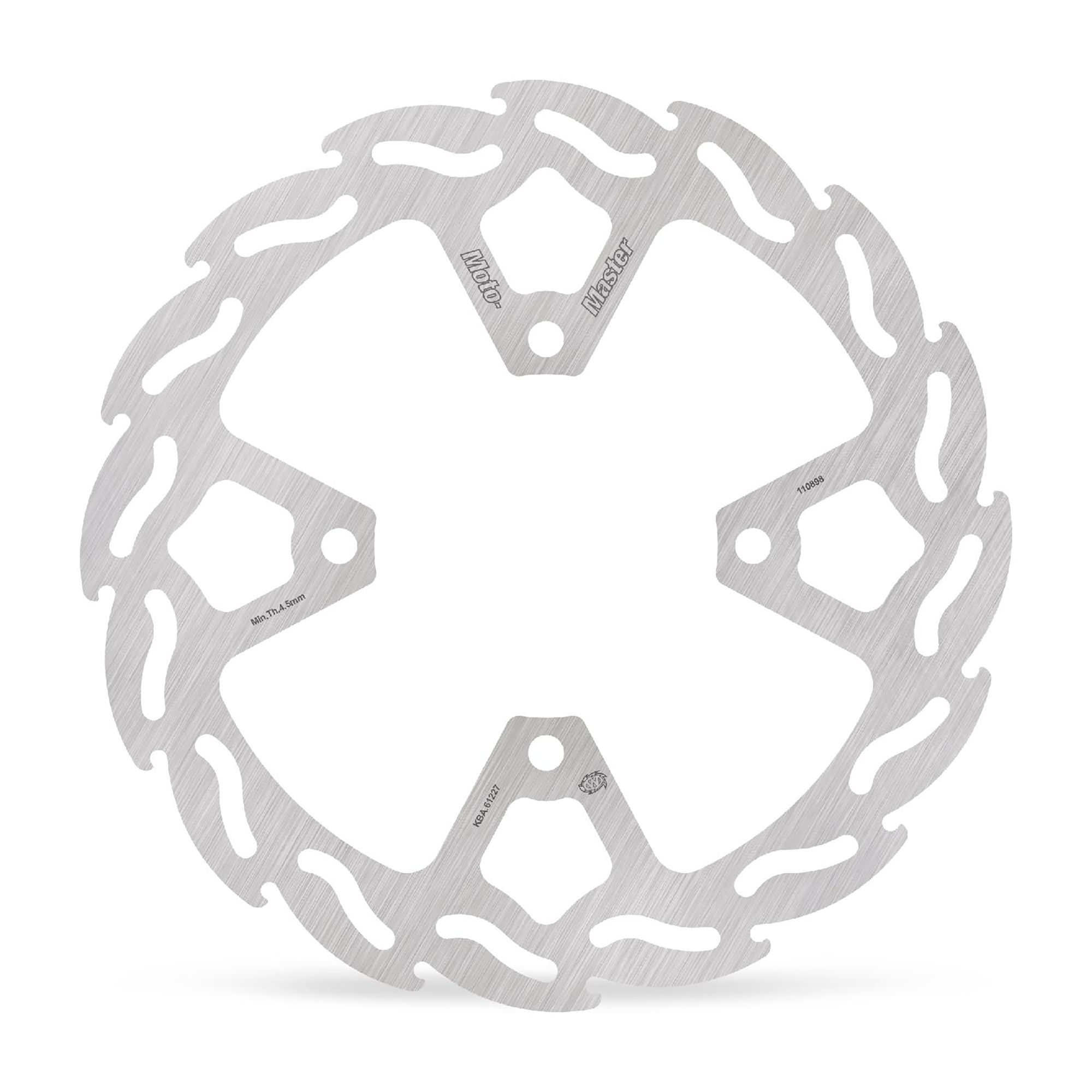 Moto-Master Bremsscheibe Flame hinten starr