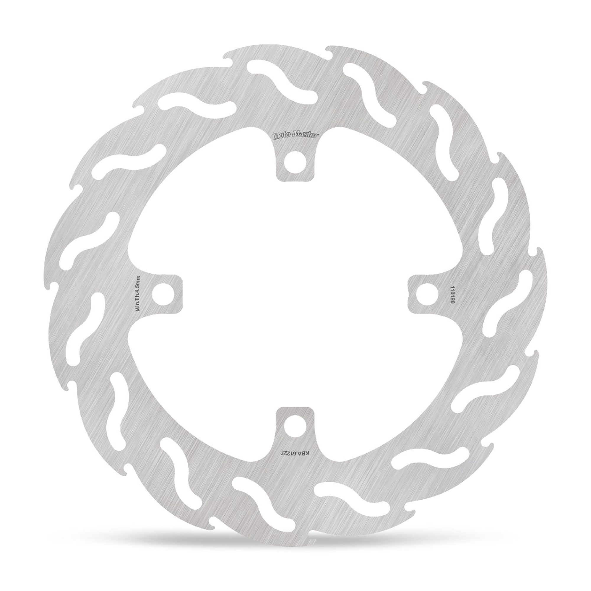 Moto-Master Bremsscheibe Flame hinten starr mit ABE