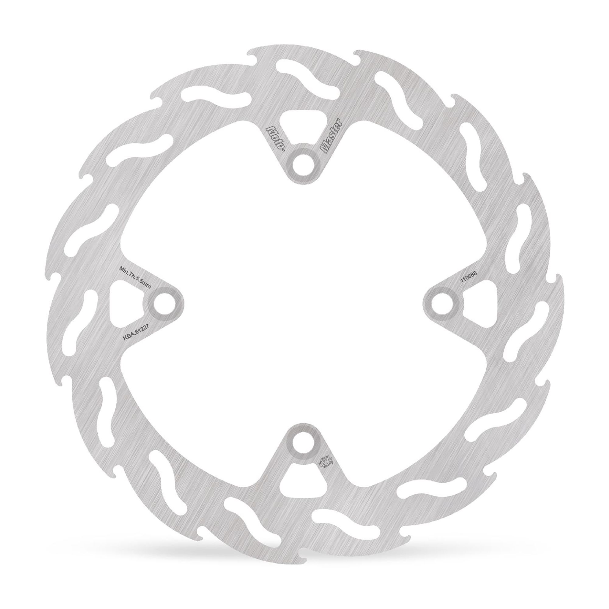 Moto-Master Bremsscheibe Flame hinten starr mit ABE