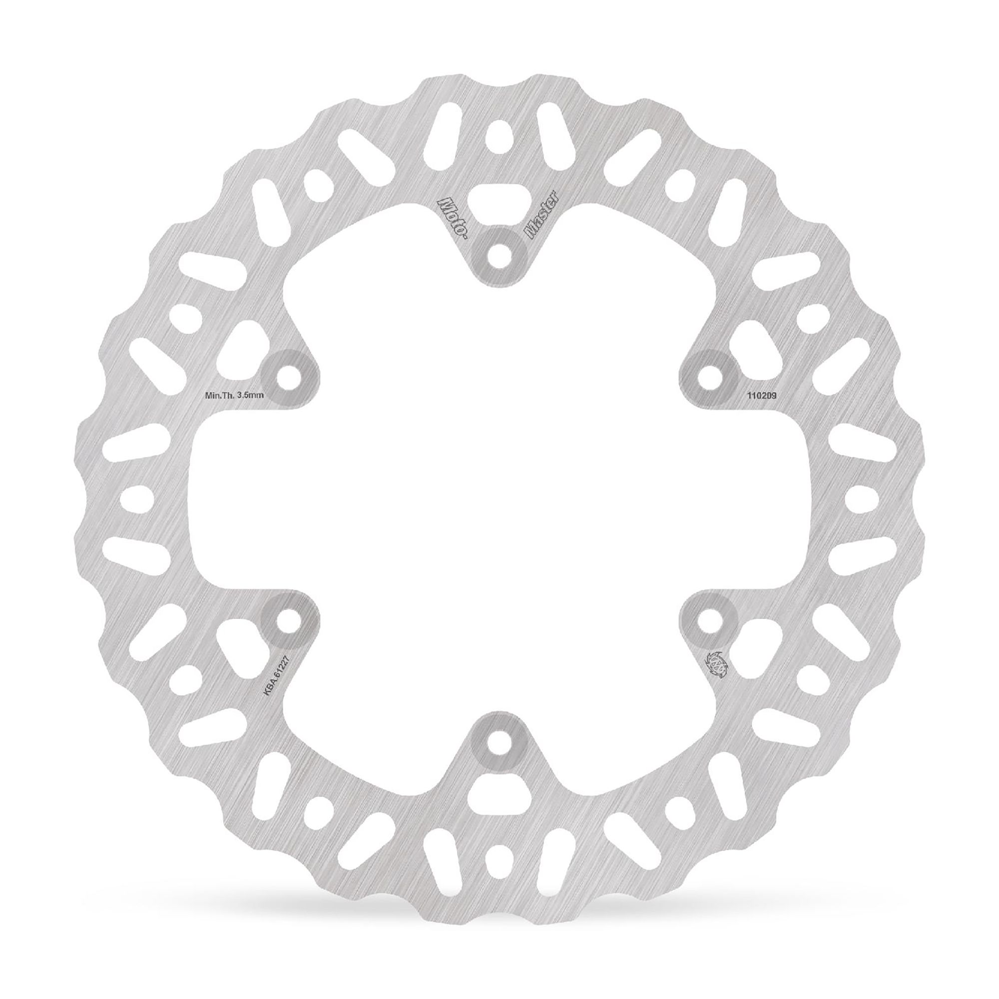 Moto-Master Bremsscheibe Nitro hinten starr mit ABE