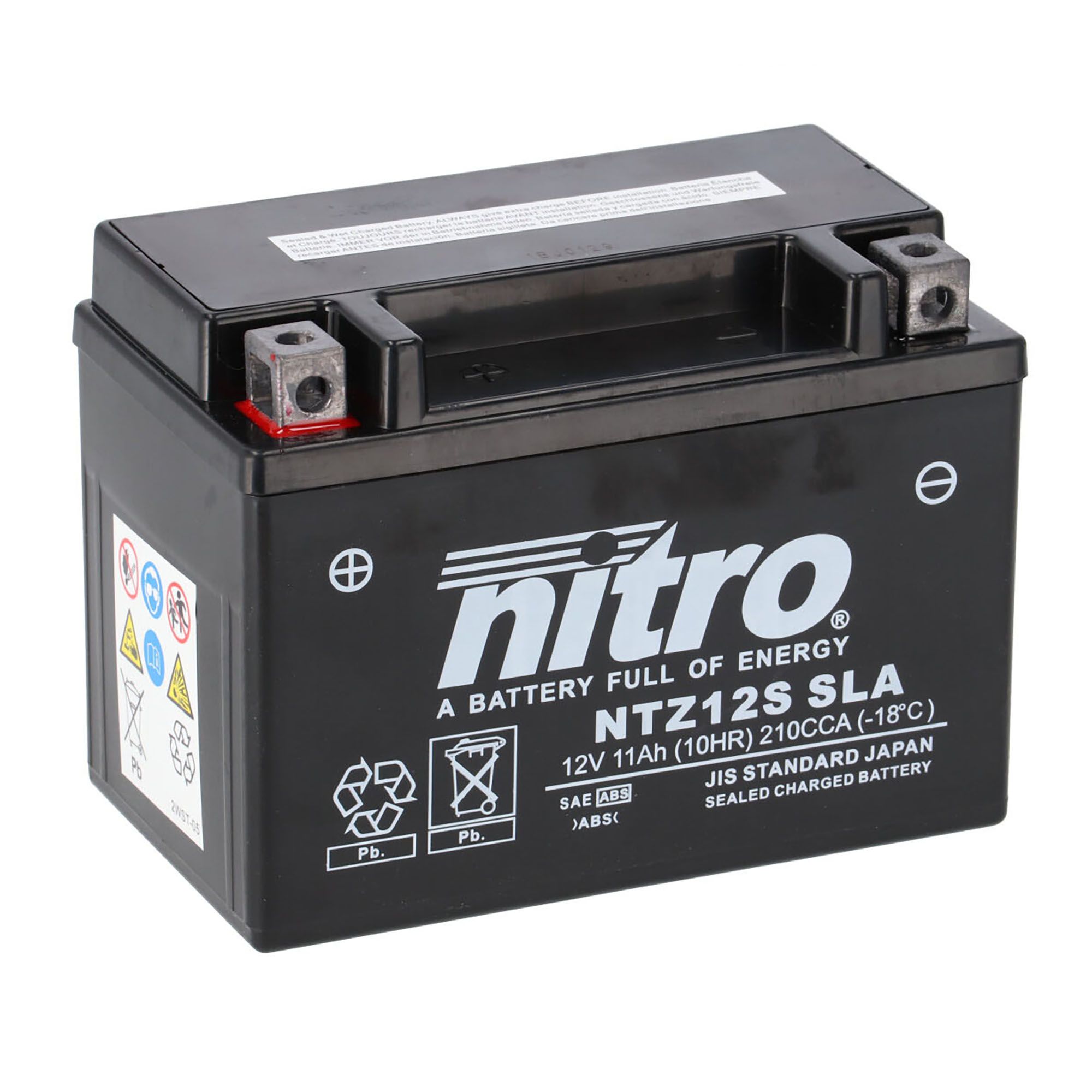 Nitro Batterie 12V 11AH YTZ12S Gel
