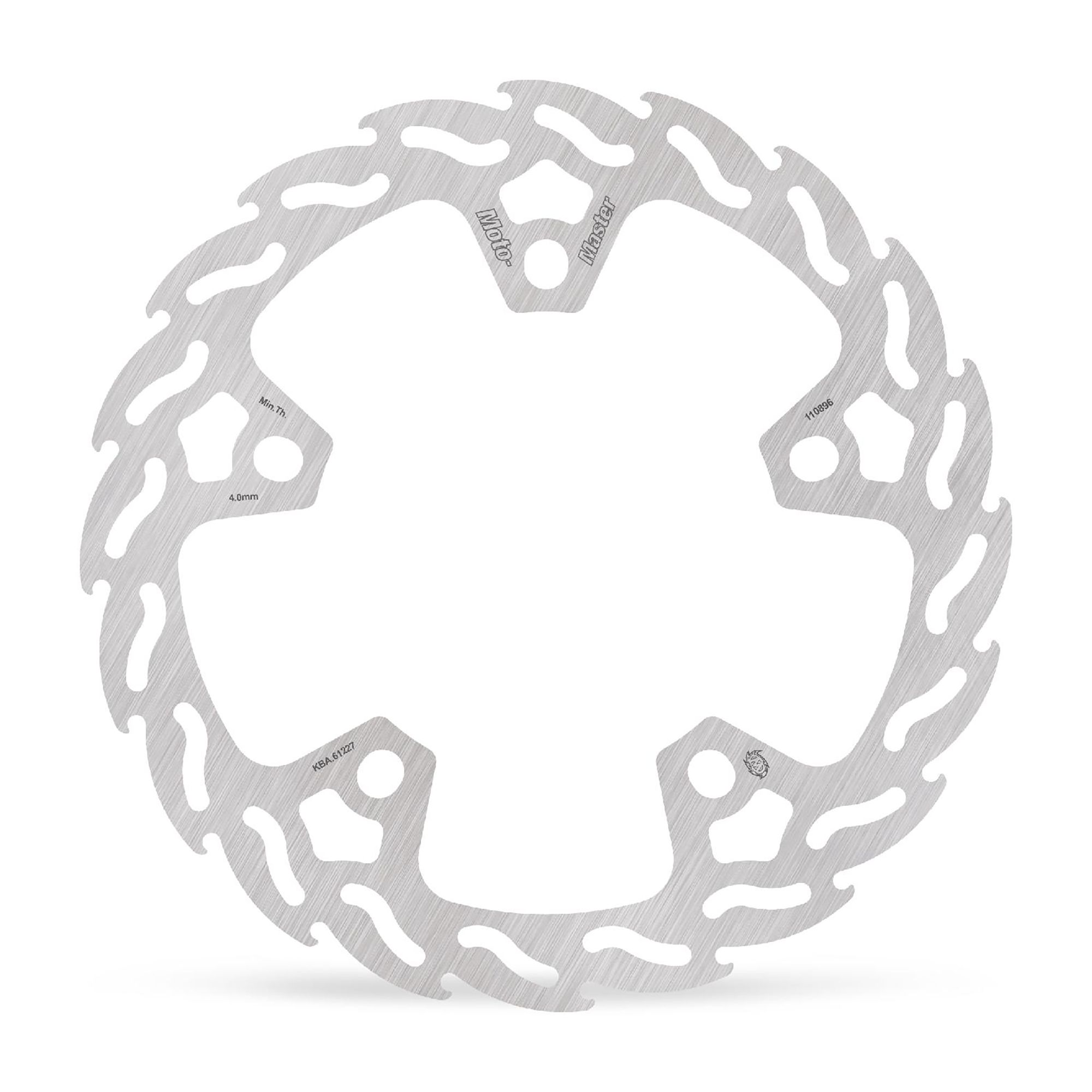 Moto-Master Bremsscheibe Flame vorne starr Gussrad