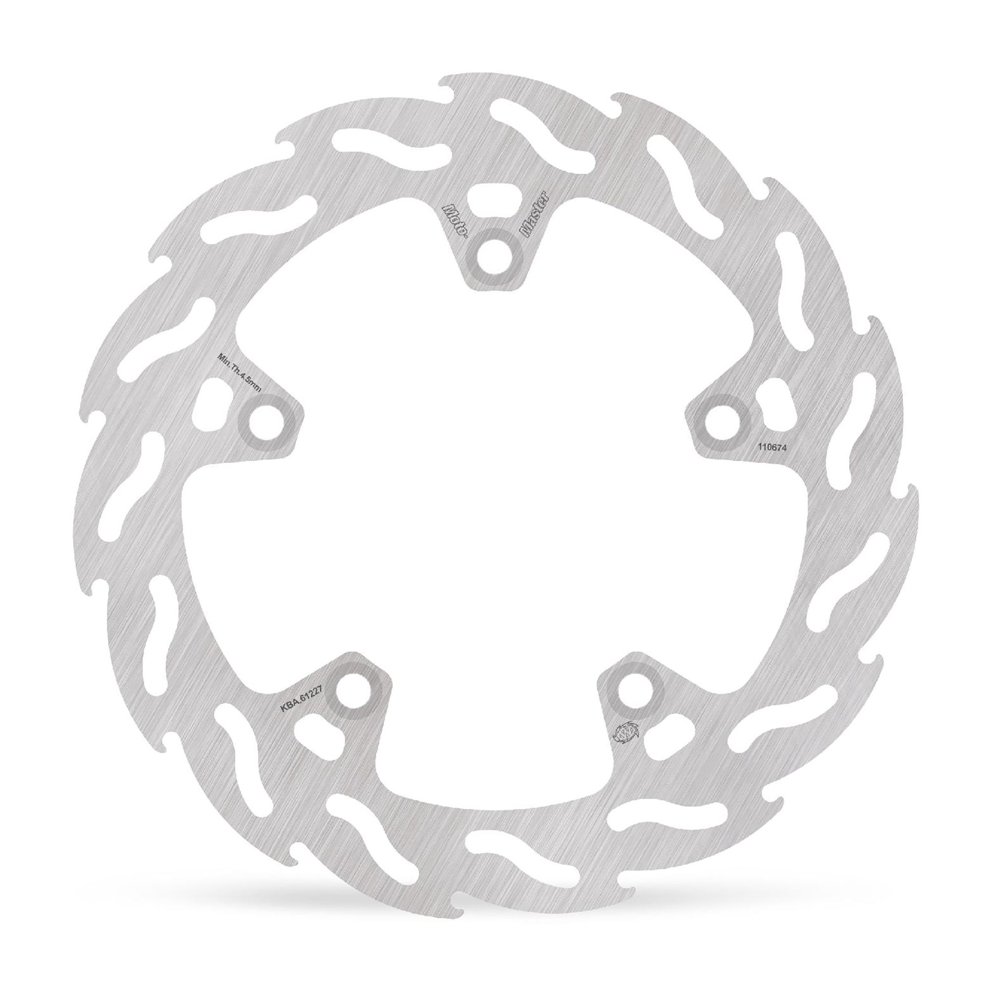 Moto-Master Bremsscheibe Flame hinten starr mit ABE