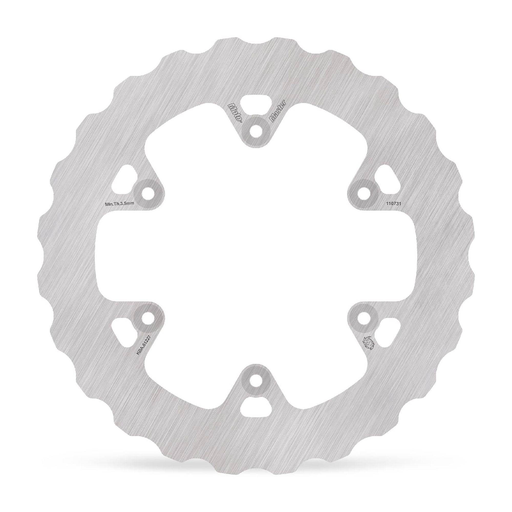 Moto-Master Bremsscheibe Nitro hinten starr Mud/Schlamm mit ABE