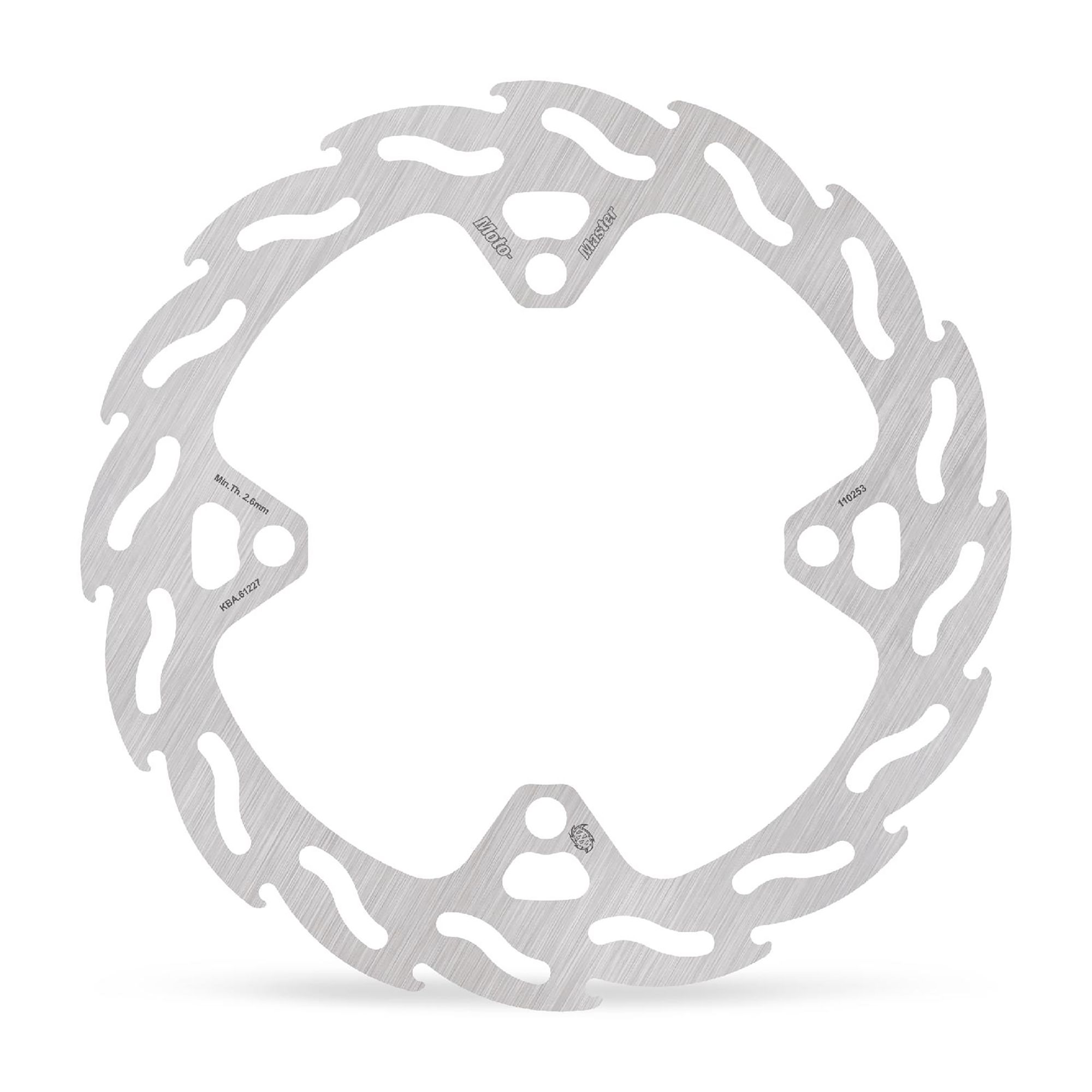 Moto-Master Bremsscheibe Flame hinten starr mit ABE