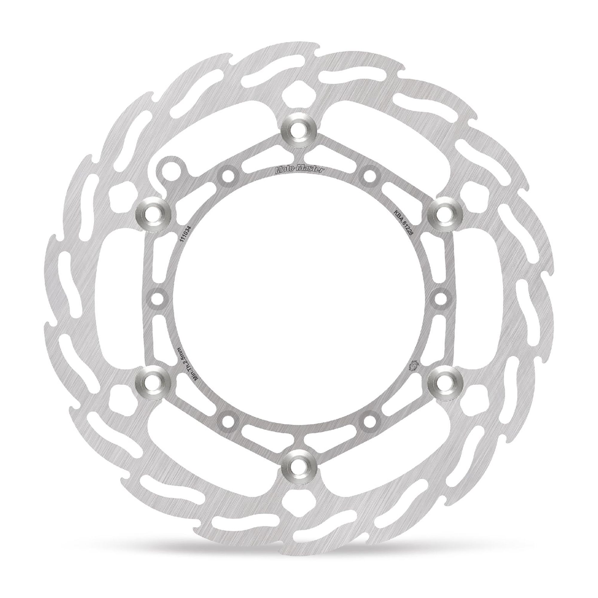 Moto-Master Bremsscheibe Flame vorn schwimmend mit ABE 260 mm Ø