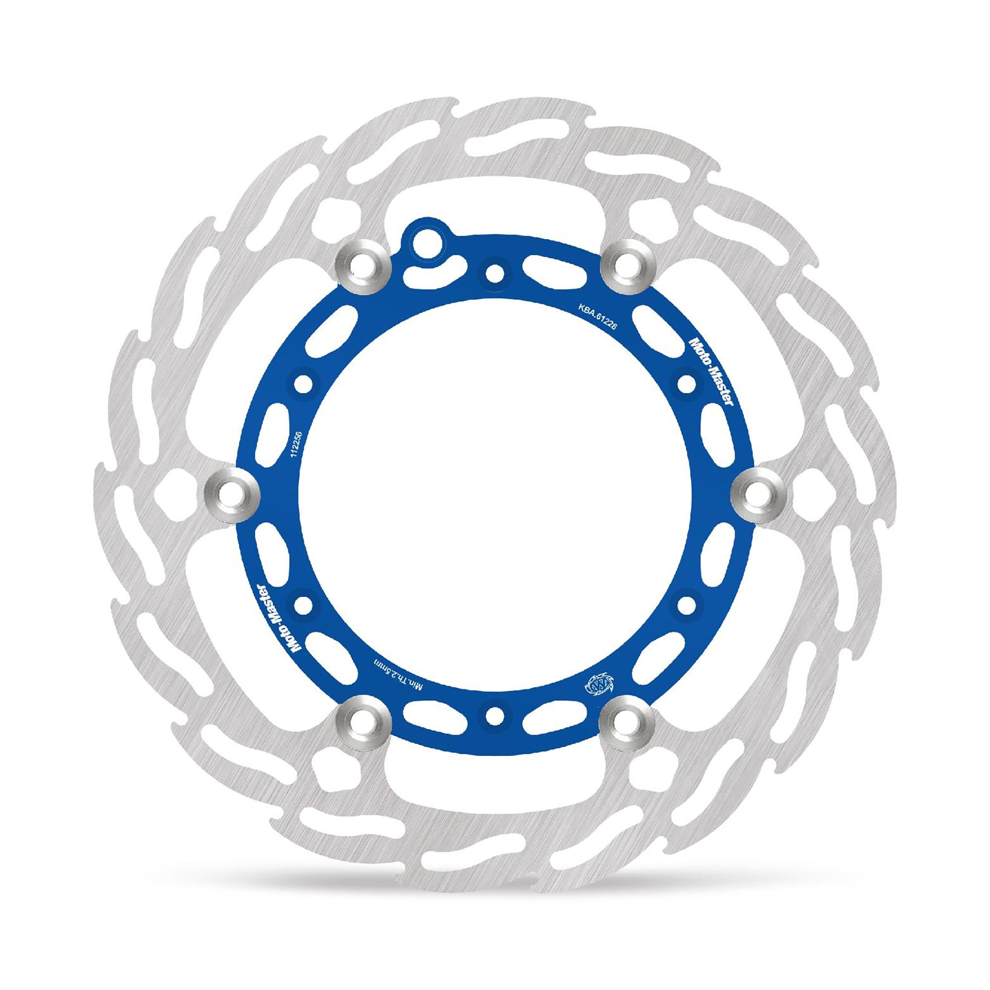 Moto-Master Bremsscheibe Flame vorn schwim. Oversize 260mm Ø blau