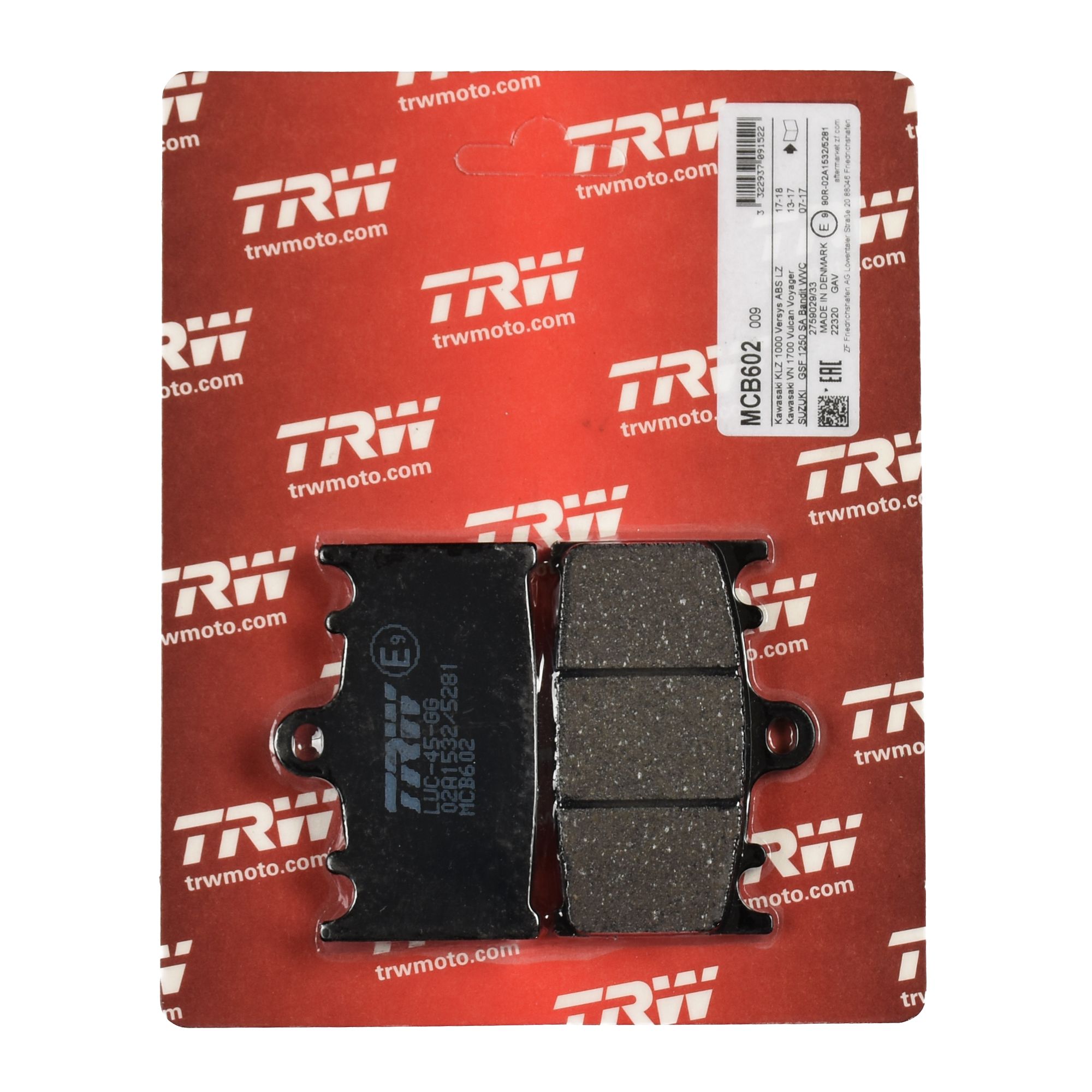 TRW Bremsbelag organisch