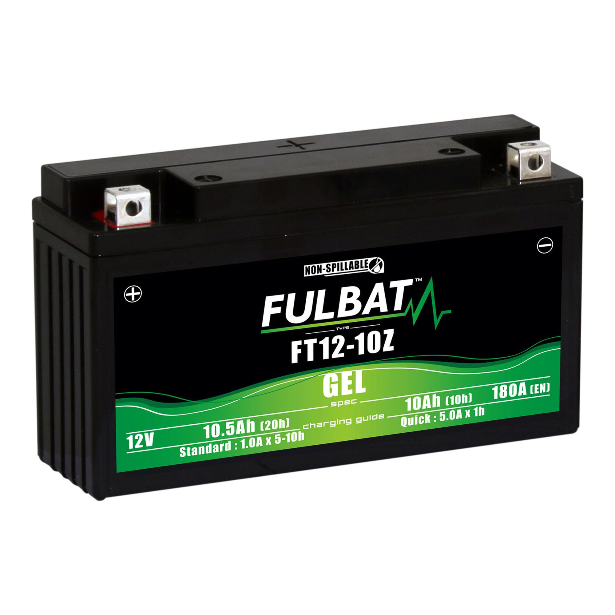 Fulbat Batterie 12V 10AH YT12-10Z Gel