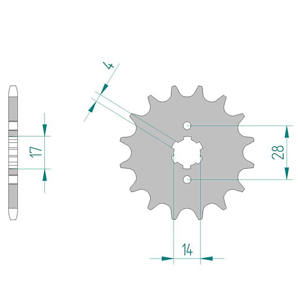 Esjot Ritzel 49101-11 #420 11 Zähne