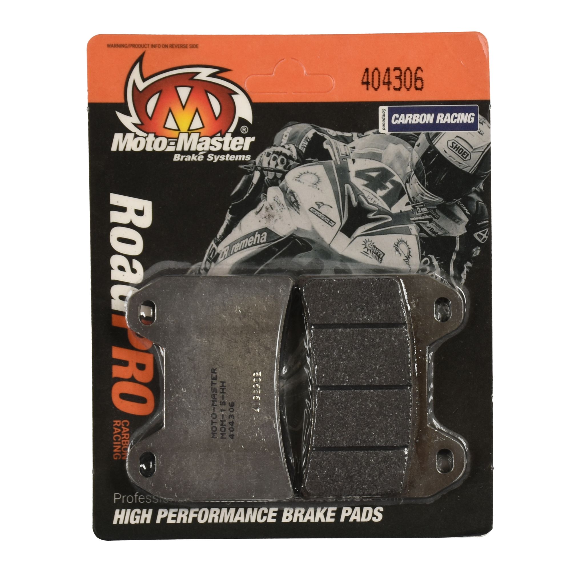 Moto-Master Bremsbelag RoadPRO Carbon Racing ohne ABE