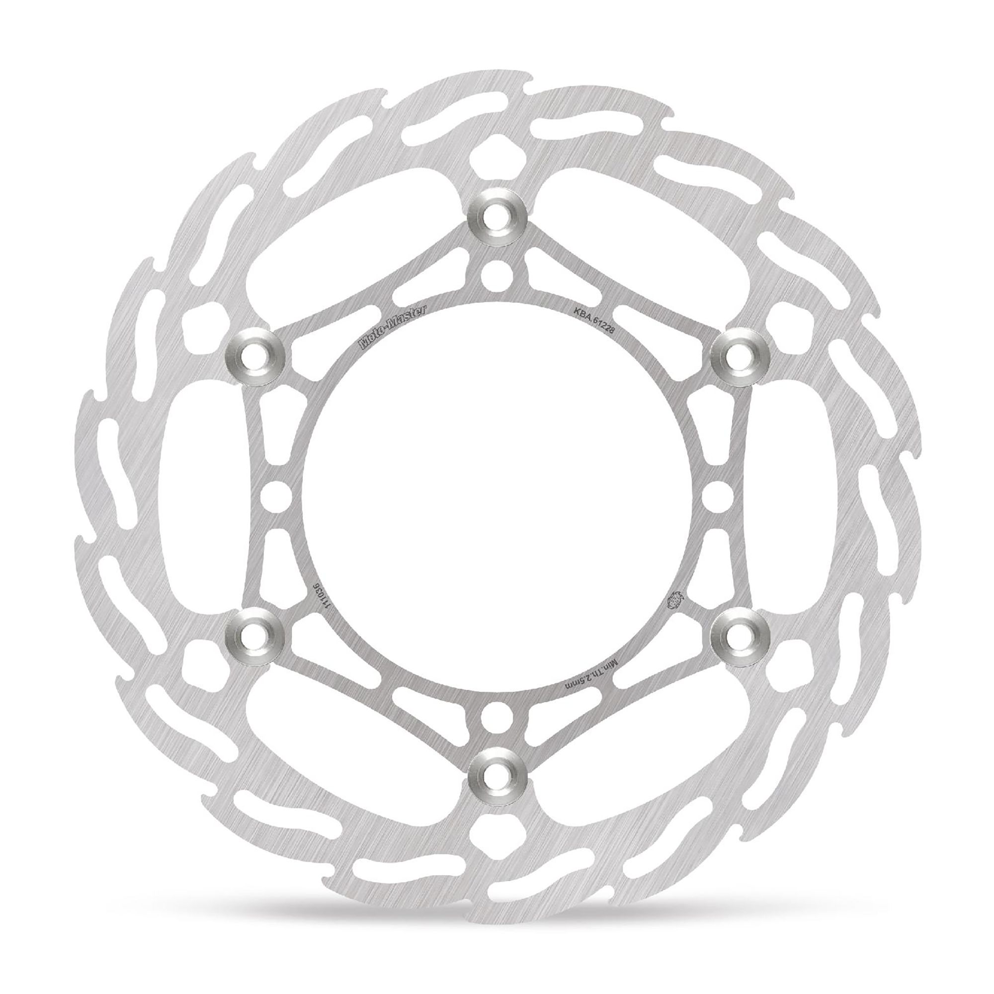 Moto-Master Bremsscheibe Flame vorn schwimmend mit ABE Oversize 260 mm Ø