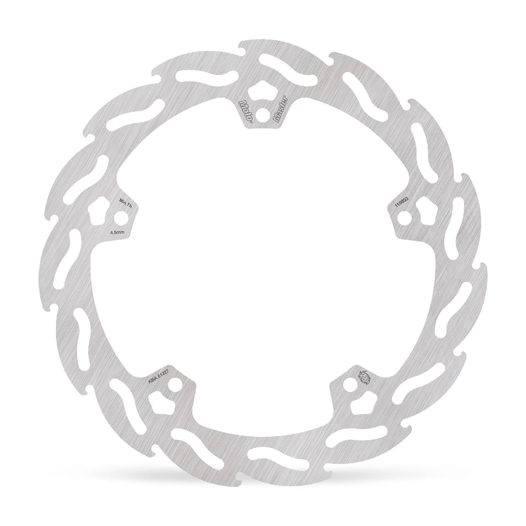 Moto-Master Bremsscheibe Flame hinten starr