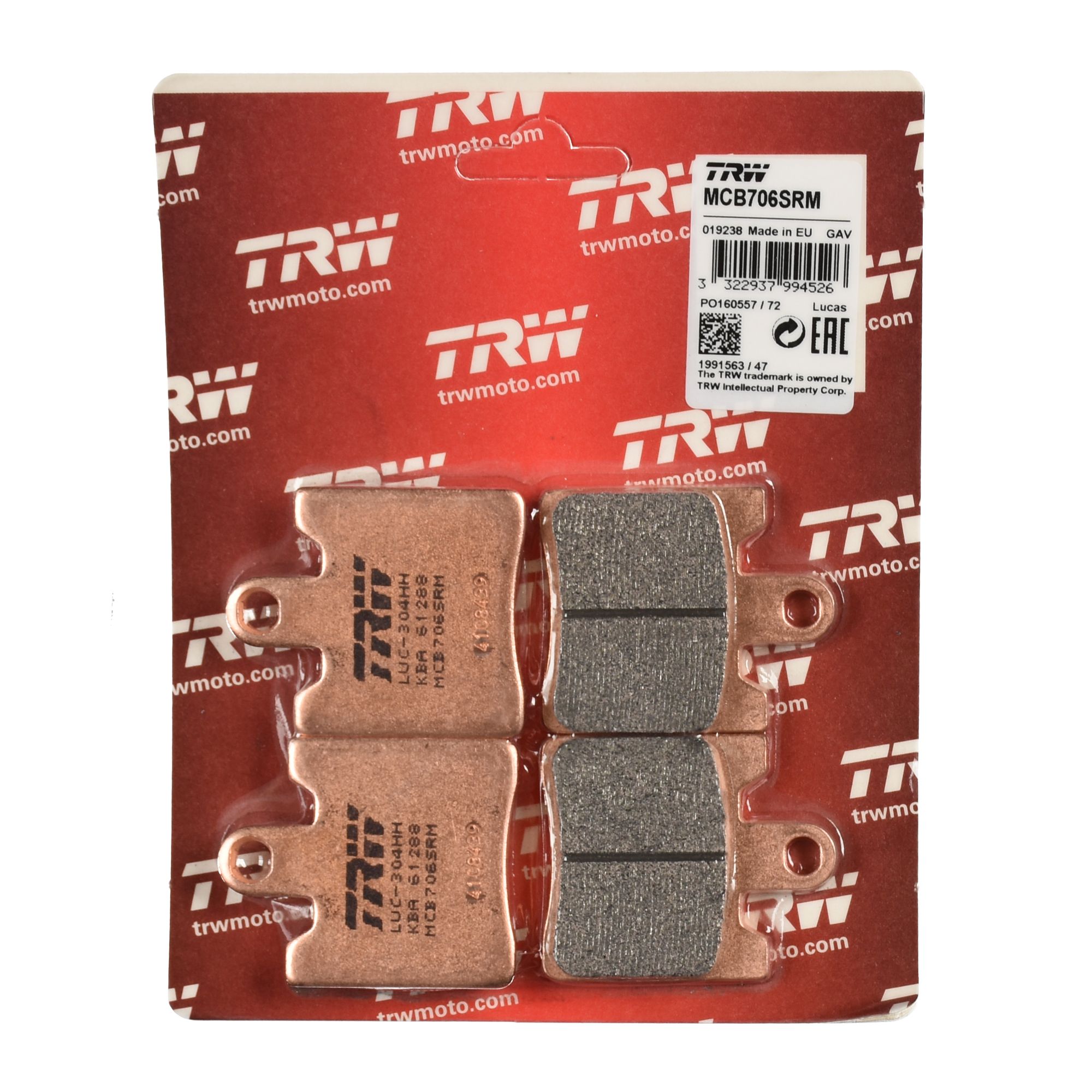 TRW Bremsbelag Sinter